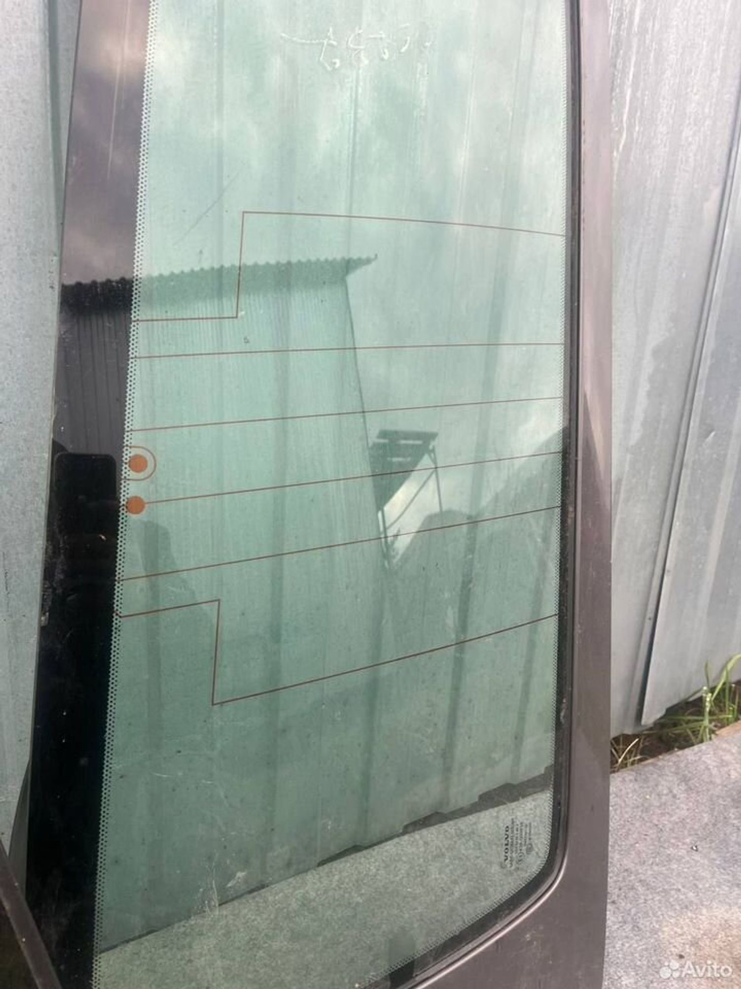 Стекло боковое Volvo xc70 1 пок, 2500 рублей, Семиозерка