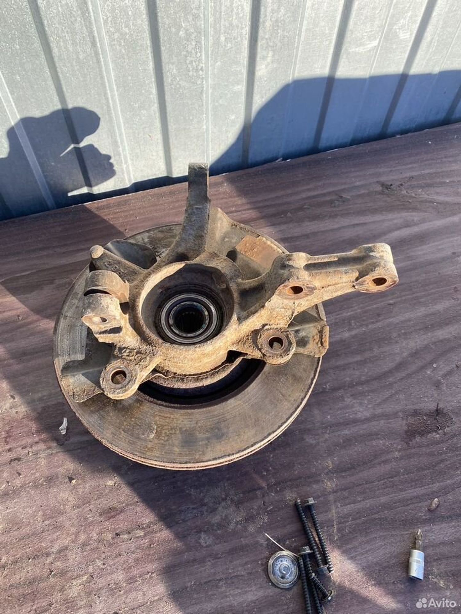 Ступица передняя левая kia picanto 2, 3000 рублей, Семиозерка