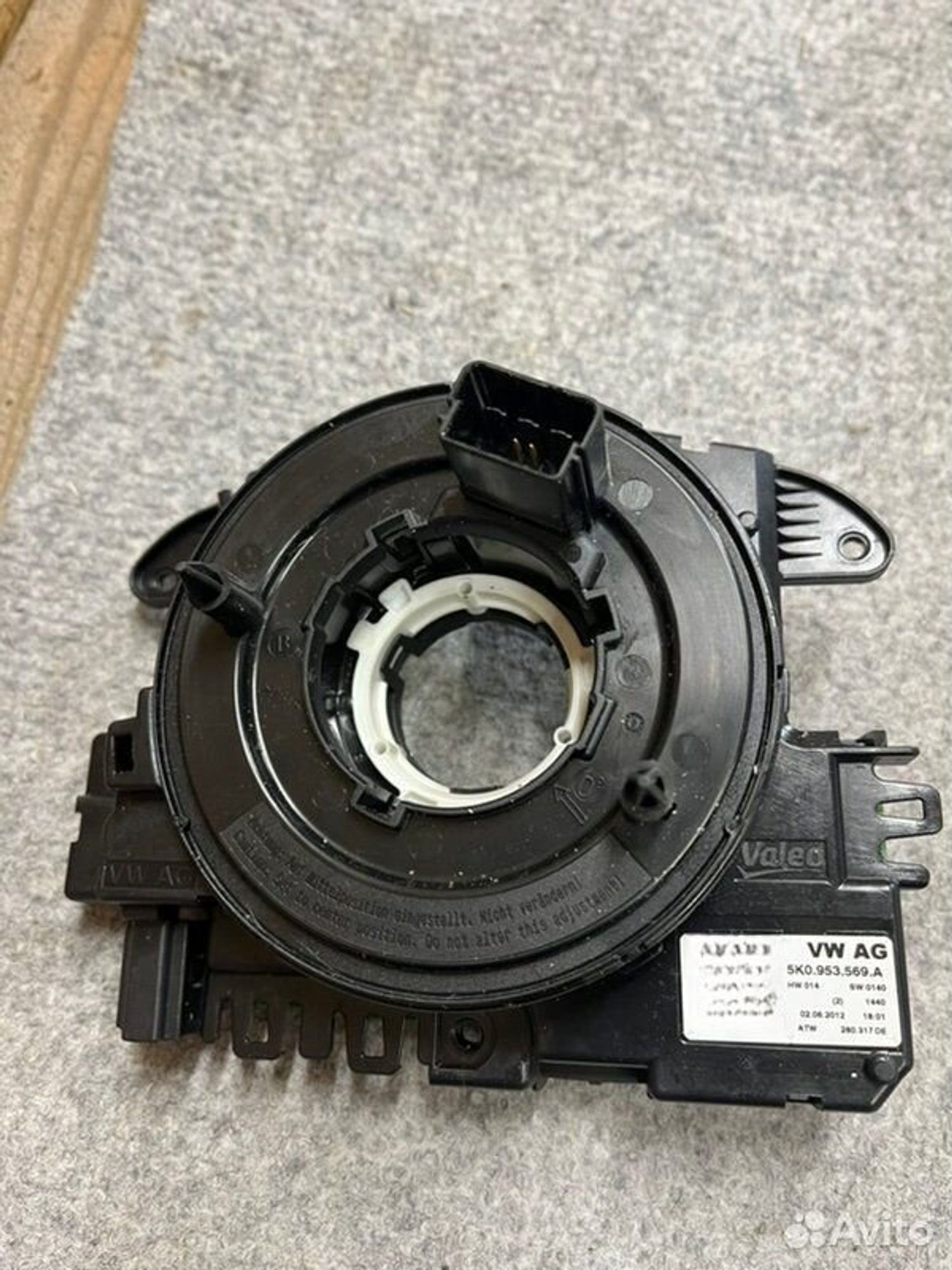 Шлейф-лента подушки безопасности Volkswagen Tiguan, 8000 рублей, Семиозерка