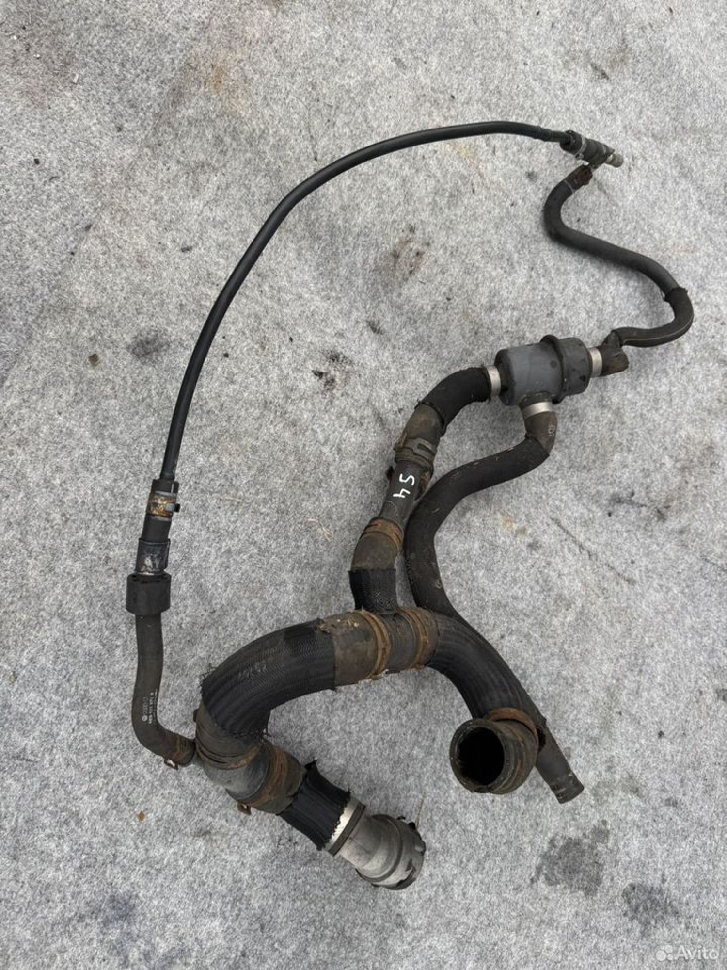 Патрубок системы охлаждения Audi s4, 1500 рублей, Семиозерка