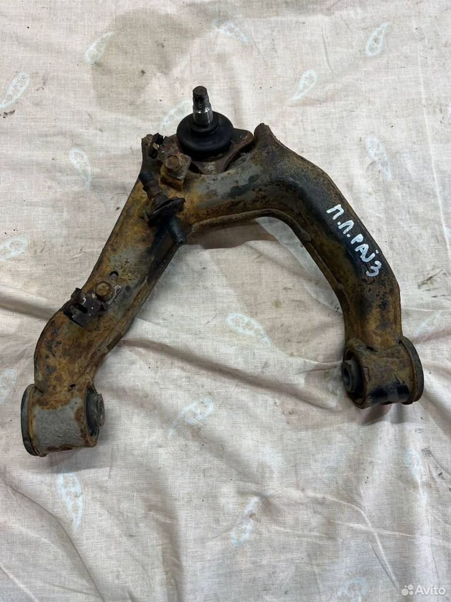 Рычаг передний левый верхний Pajero 3, 2400 рублей, Семиозерка