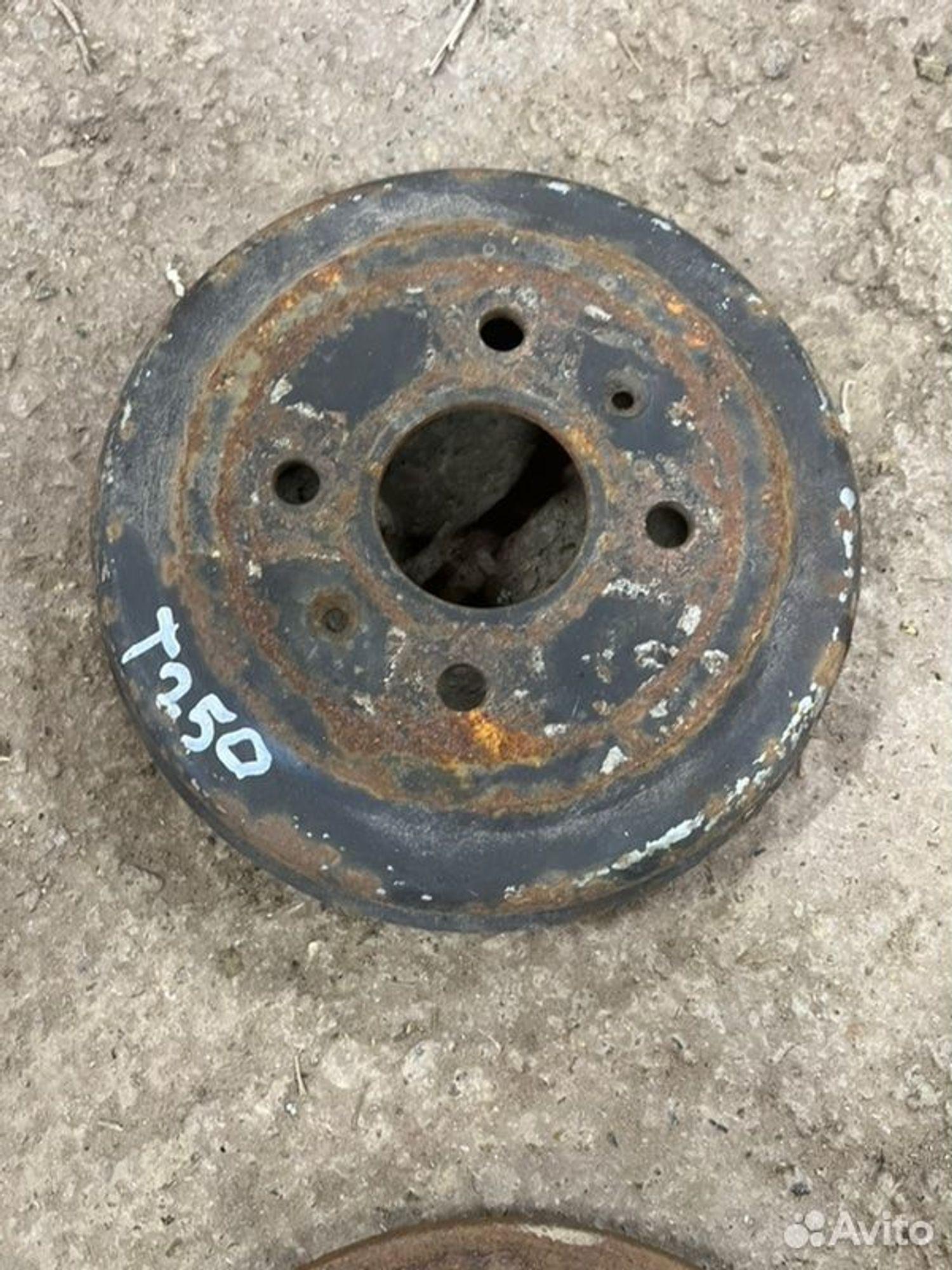 Барабан тормозной Chevrolet Aveo T250 F14D3 2006, 2100 рублей, Семиозерка
