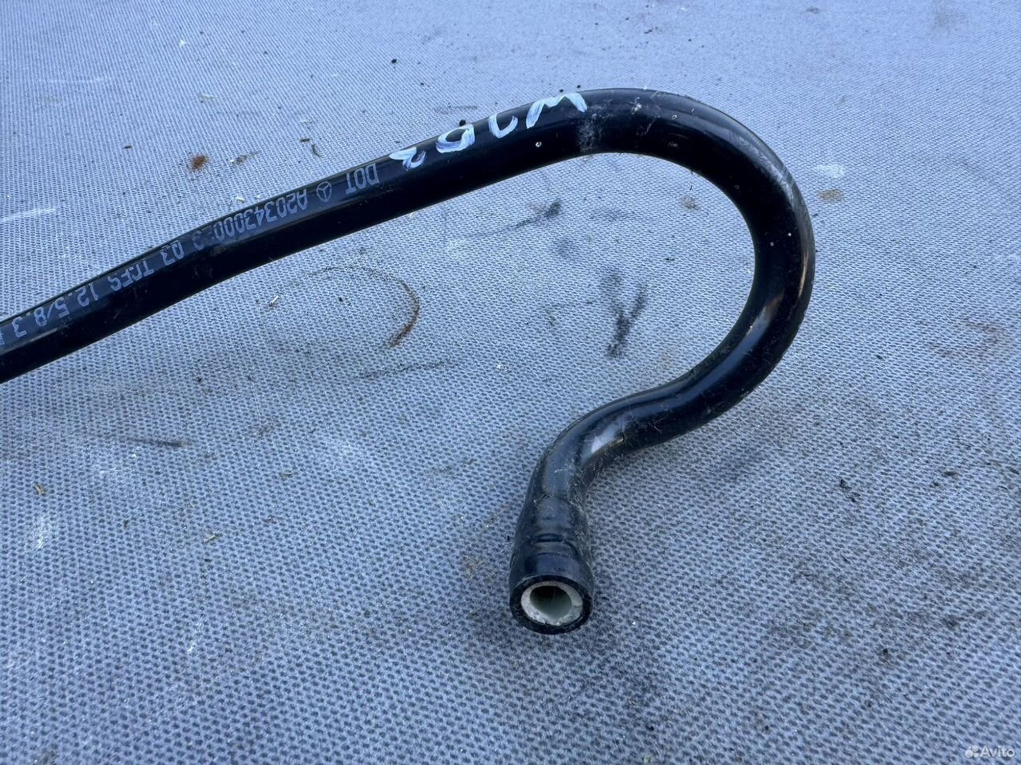 Трубка вакуумная Mercedes W203 CL203, 2000 рублей, Семиозерка