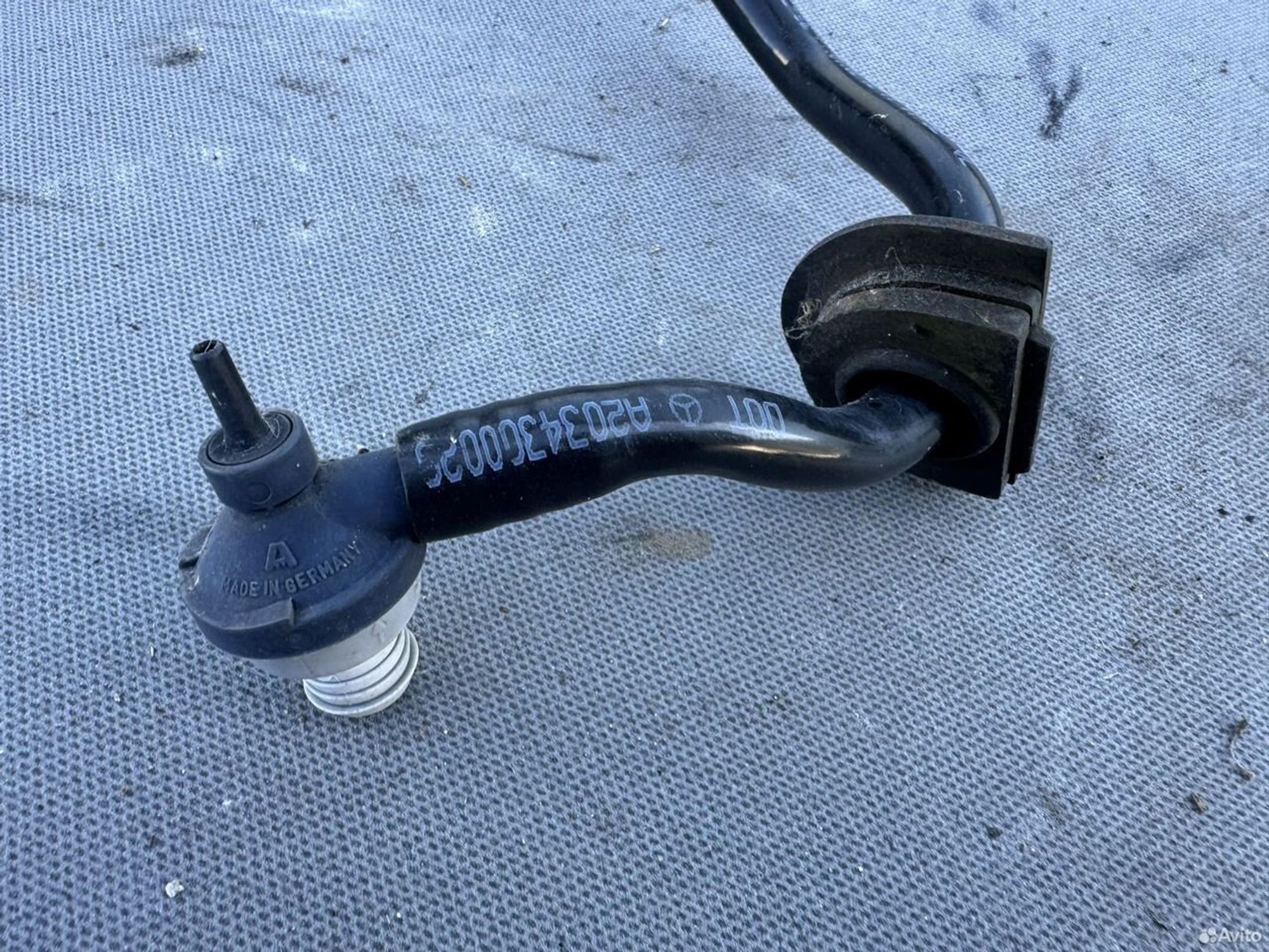 Трубка вакуумная Mercedes W203 CL203, 2000 рублей, Семиозерка