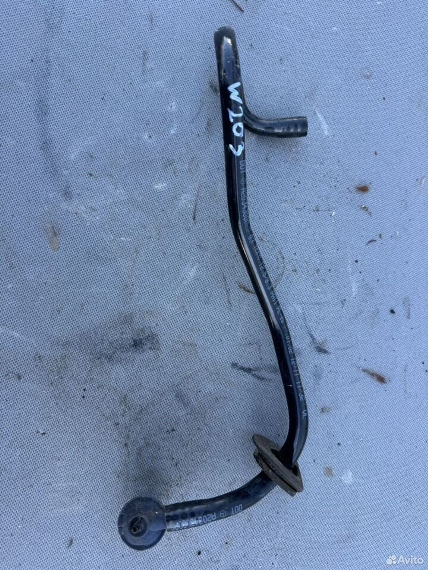 Трубка вакуумная Mercedes W203 CL203, 2000 рублей, Семиозерка