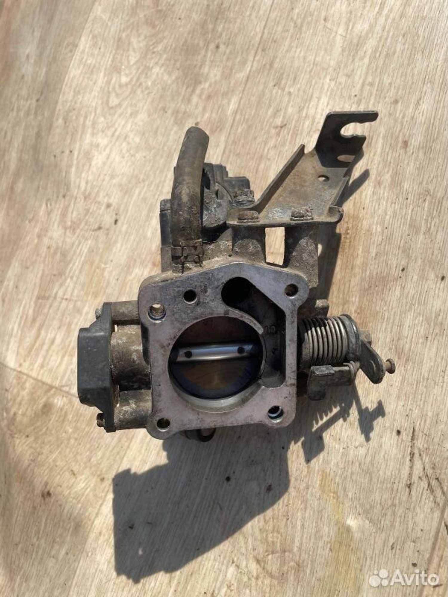 Дроссельная заслонка Kia Spectra SD S6D 2007, 1000 рублей, Семиозерка