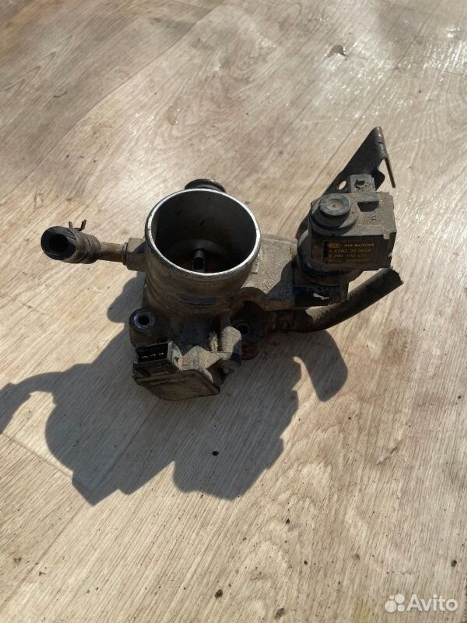 Дроссельная заслонка Kia Spectra SD S6D 2007, 1000 рублей, Семиозерка