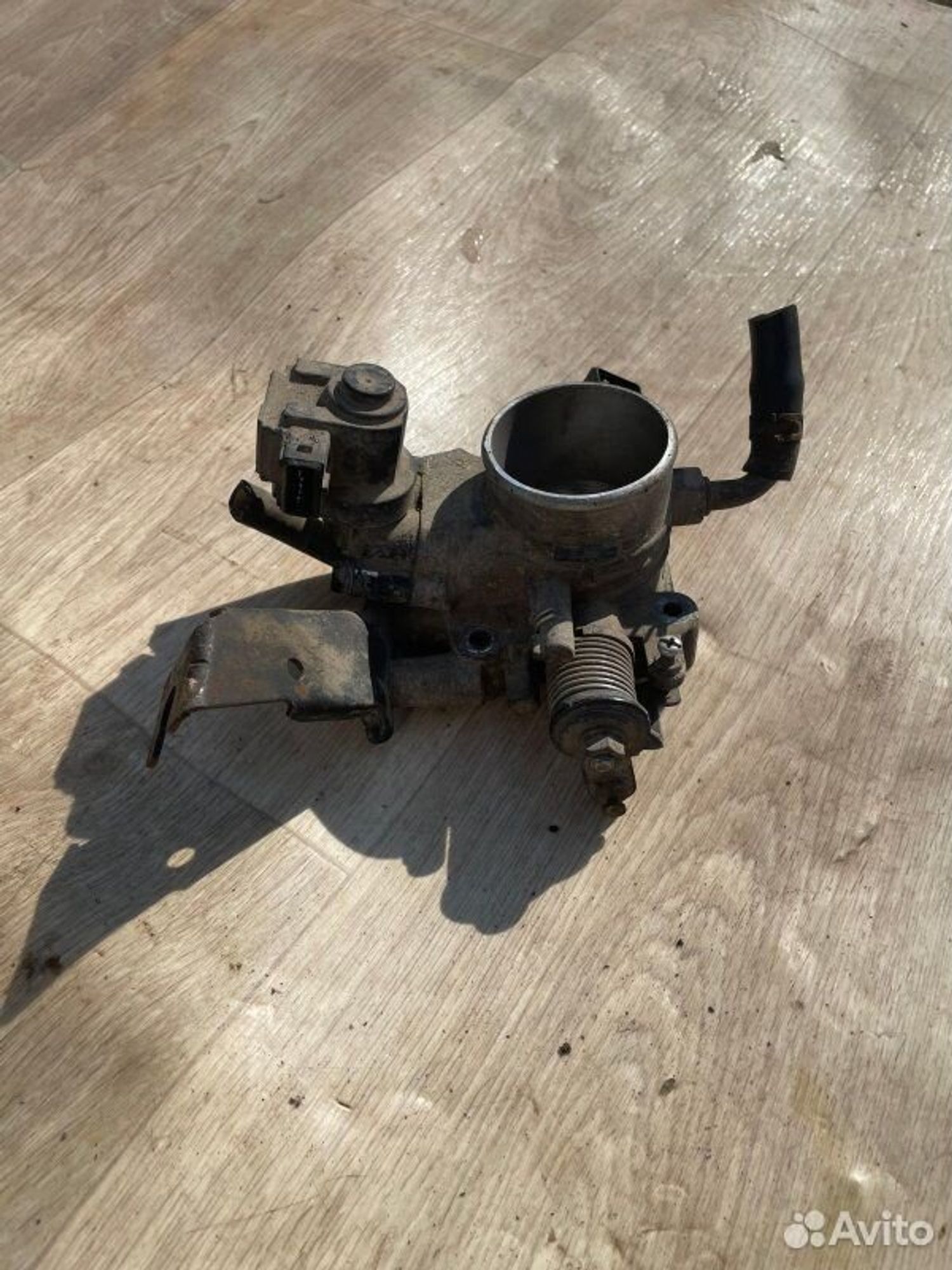 Дроссельная заслонка Kia Spectra SD S6D 2007, 1000 рублей, Семиозерка