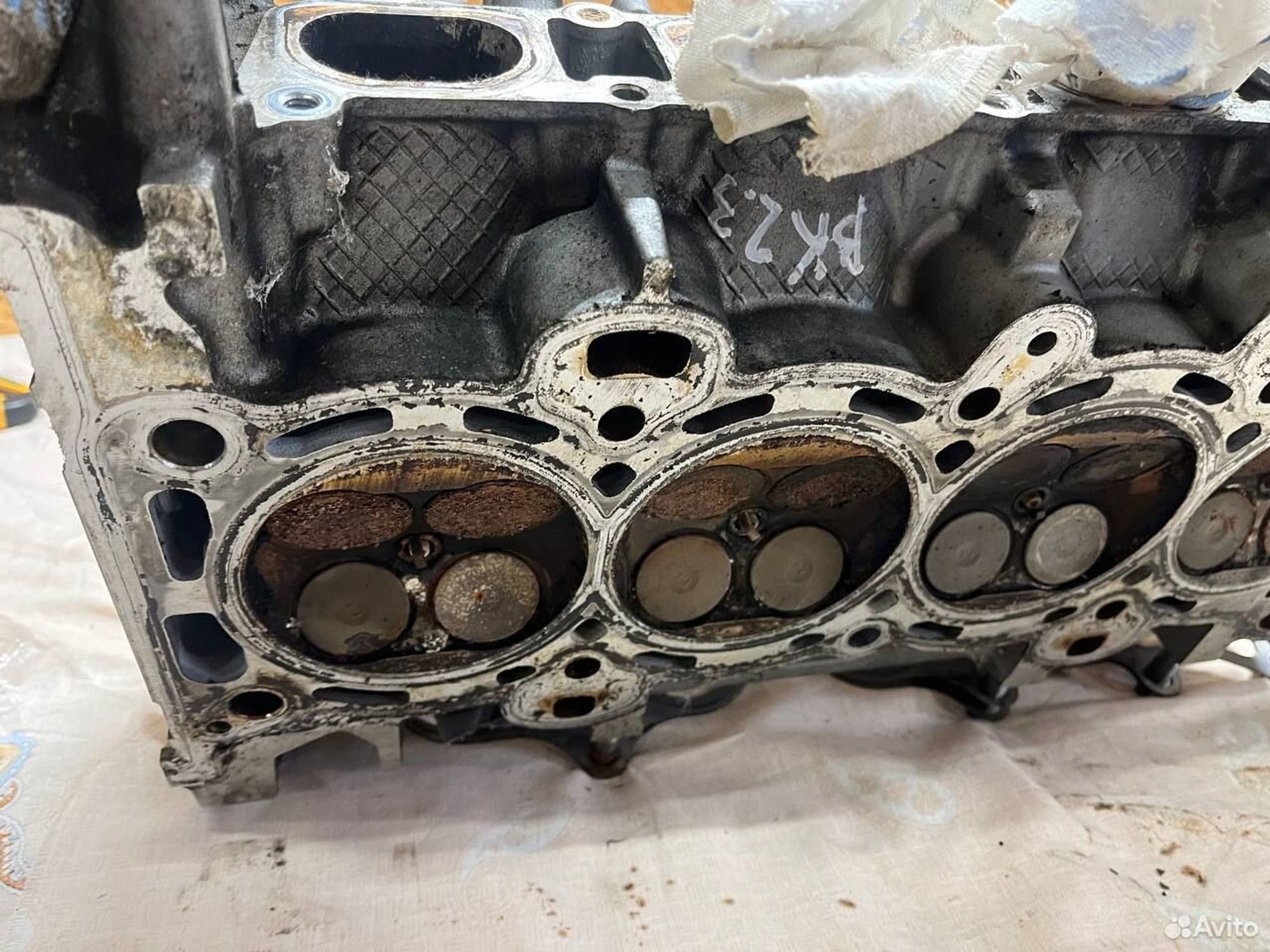 Головка блока цилиндров Mazda 3 bk, l3-ve, 17000 рублей, Семиозерка