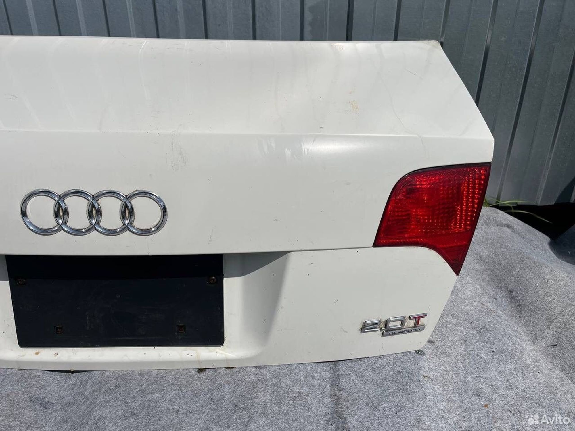 Крышка багажника audi a4 b7, 7000 рублей, Семиозерка