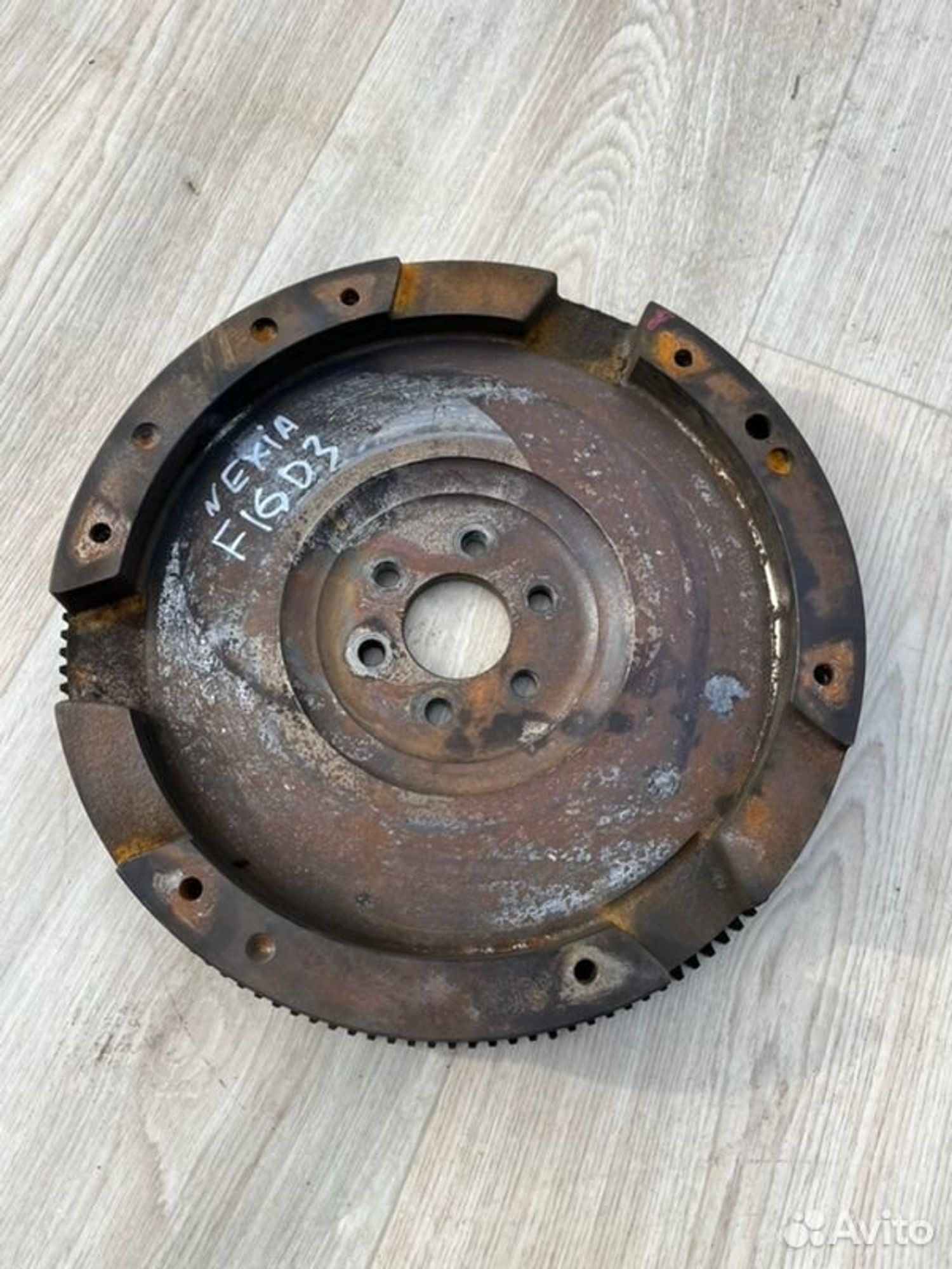 Маховик МКПП Daewoo Nexia N150 F16D3 2011, 1500 рублей, Семиозерка