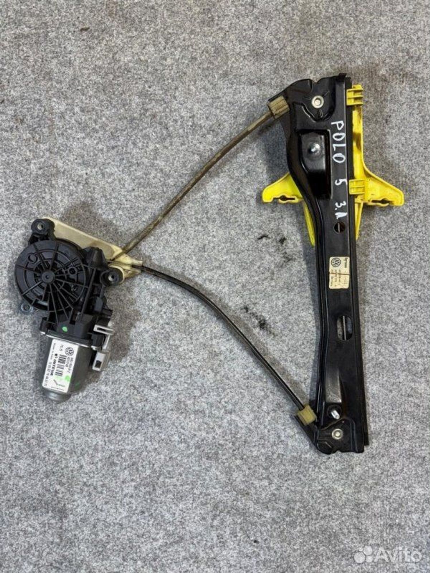 Стеклоподьемник задний левый Volkswagen Polo CFN, 2000 рублей, Семиозерка