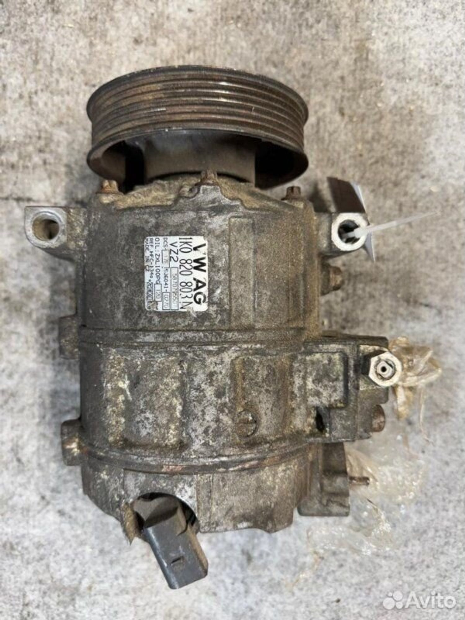 Компрессор кондиционера Volkswagen Golf 2012, 6000 рублей, Семиозерка