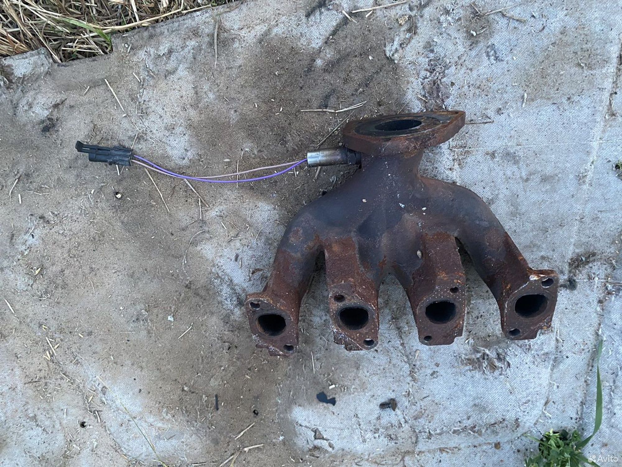 Выпускной коллектор Chevrolet lanos, 900 рублей, Семиозерка