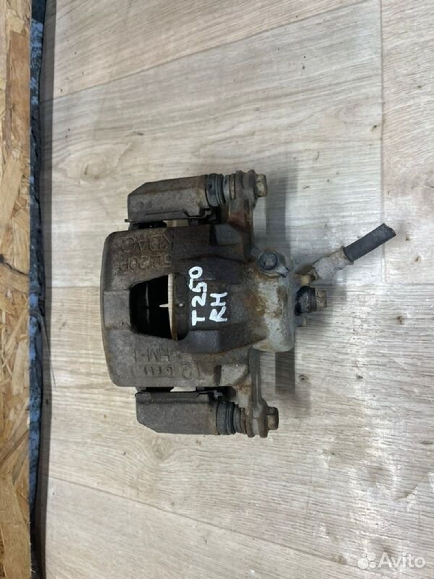 Суппорт тормозной передний правый Chevrolet Aveo, 1500 рублей, Семиозерка