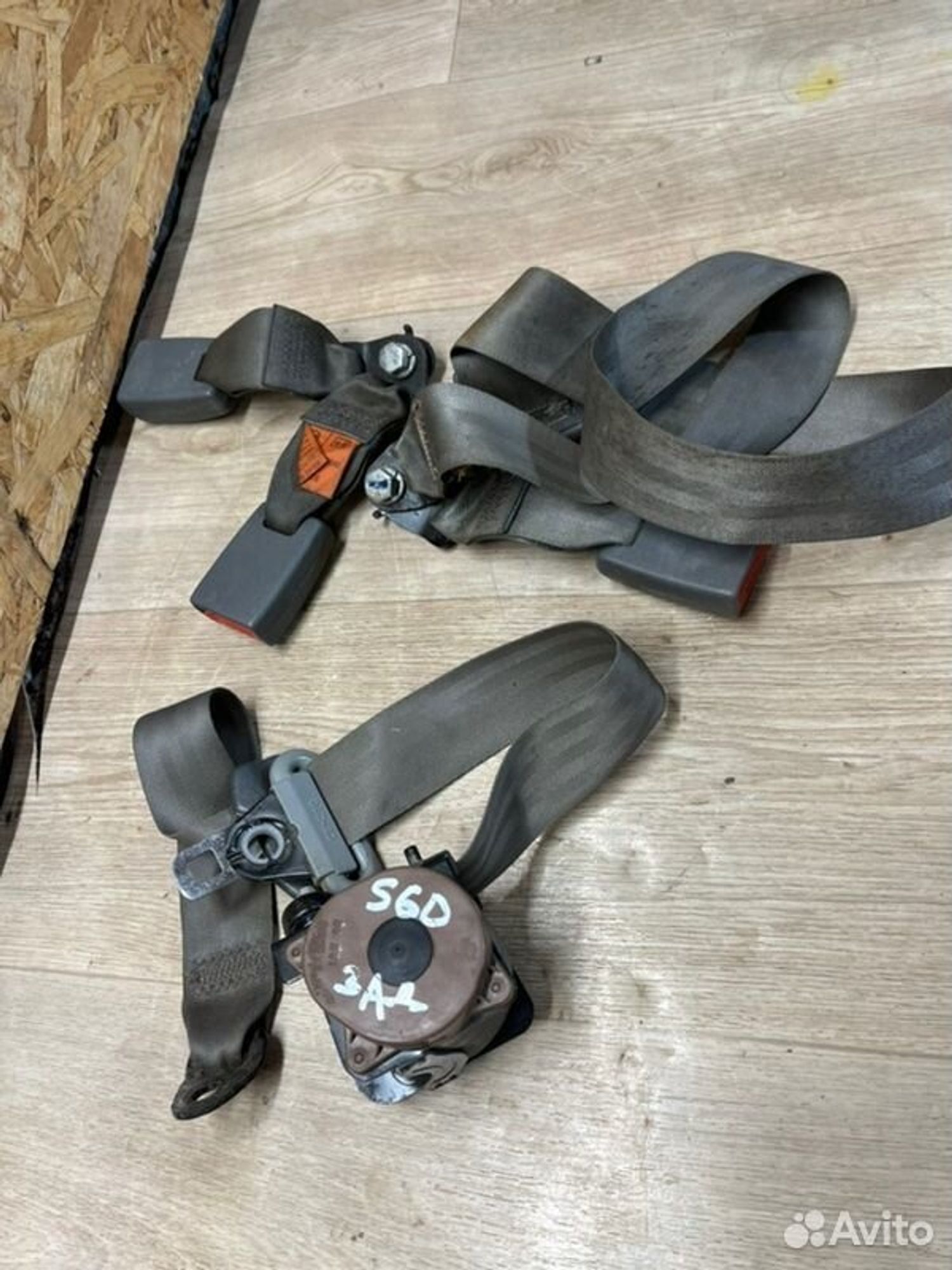 Ремень безопасности задний левый Kia Spectra SD, 1000 рублей, Семиозерка