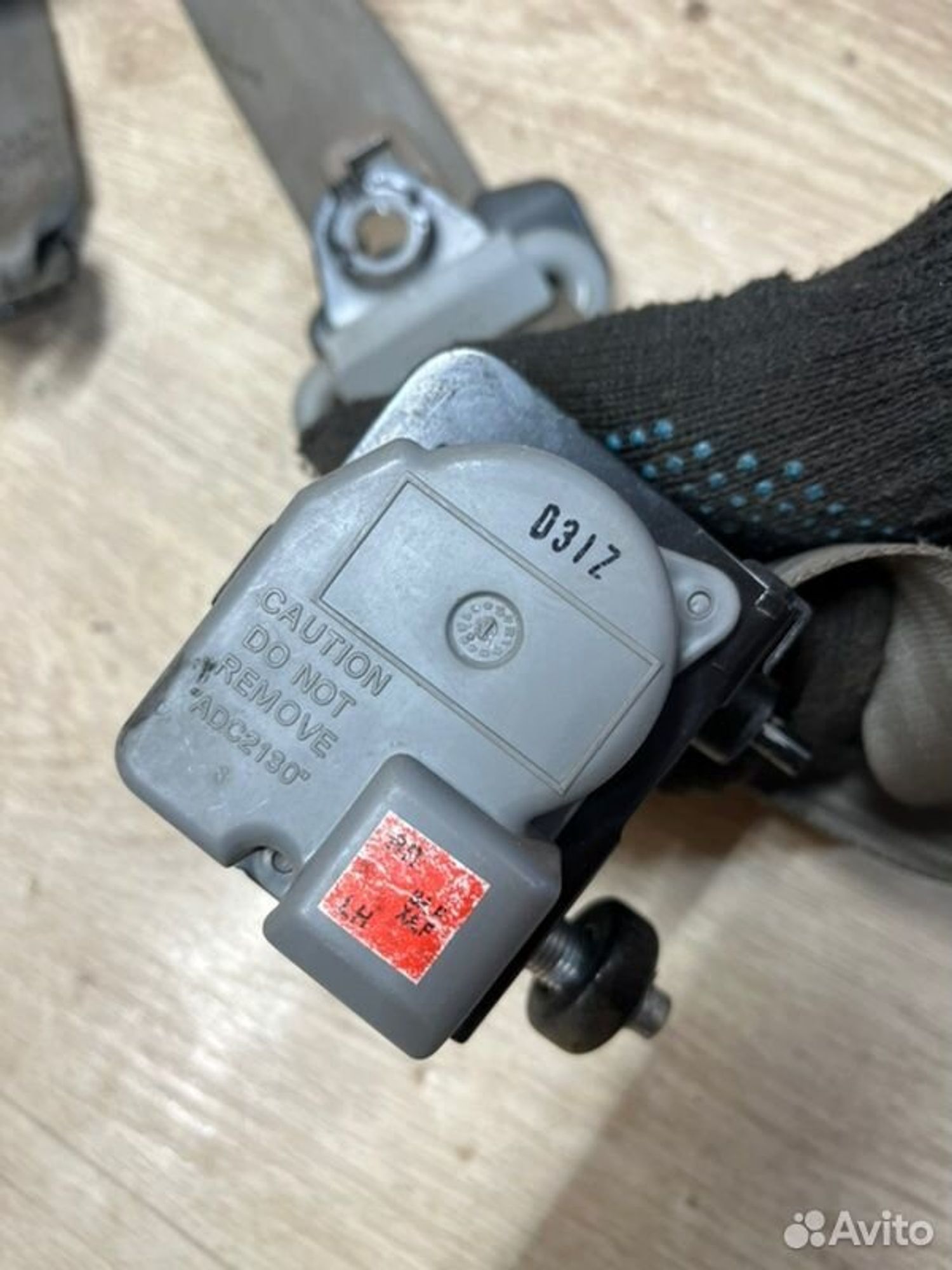 Ремень безопасности задний левый Kia Spectra SD, 1000 рублей, Семиозерка