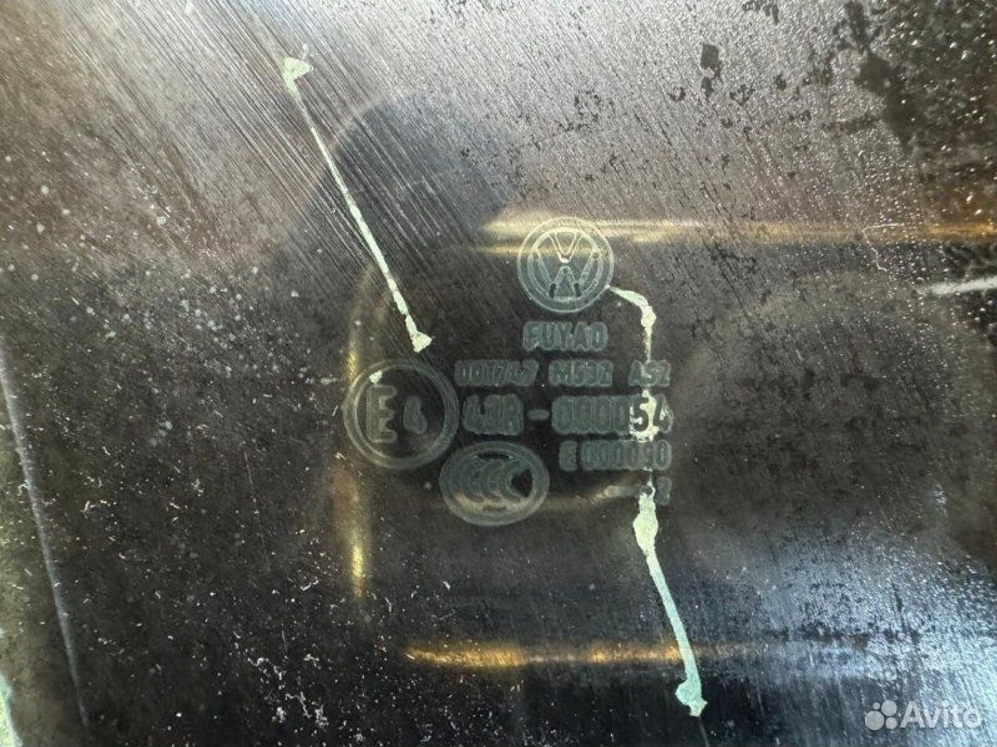 Стекло двери заднее правое Volkswagen Polo CFN, 2000 рублей, Семиозерка