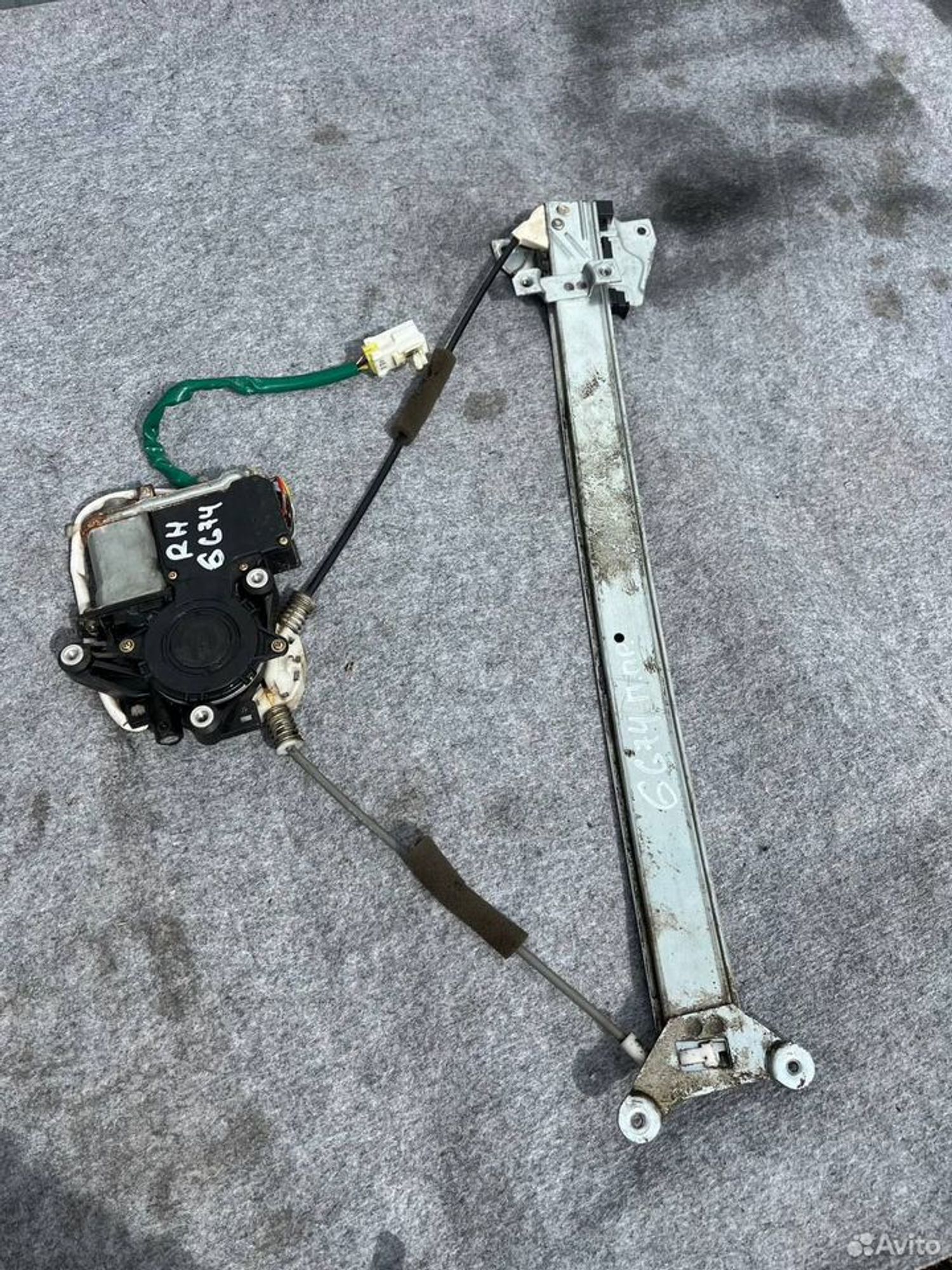 Стеклоподъемник передний правый Pajero 2 1998, 2000 рублей, Семиозерка