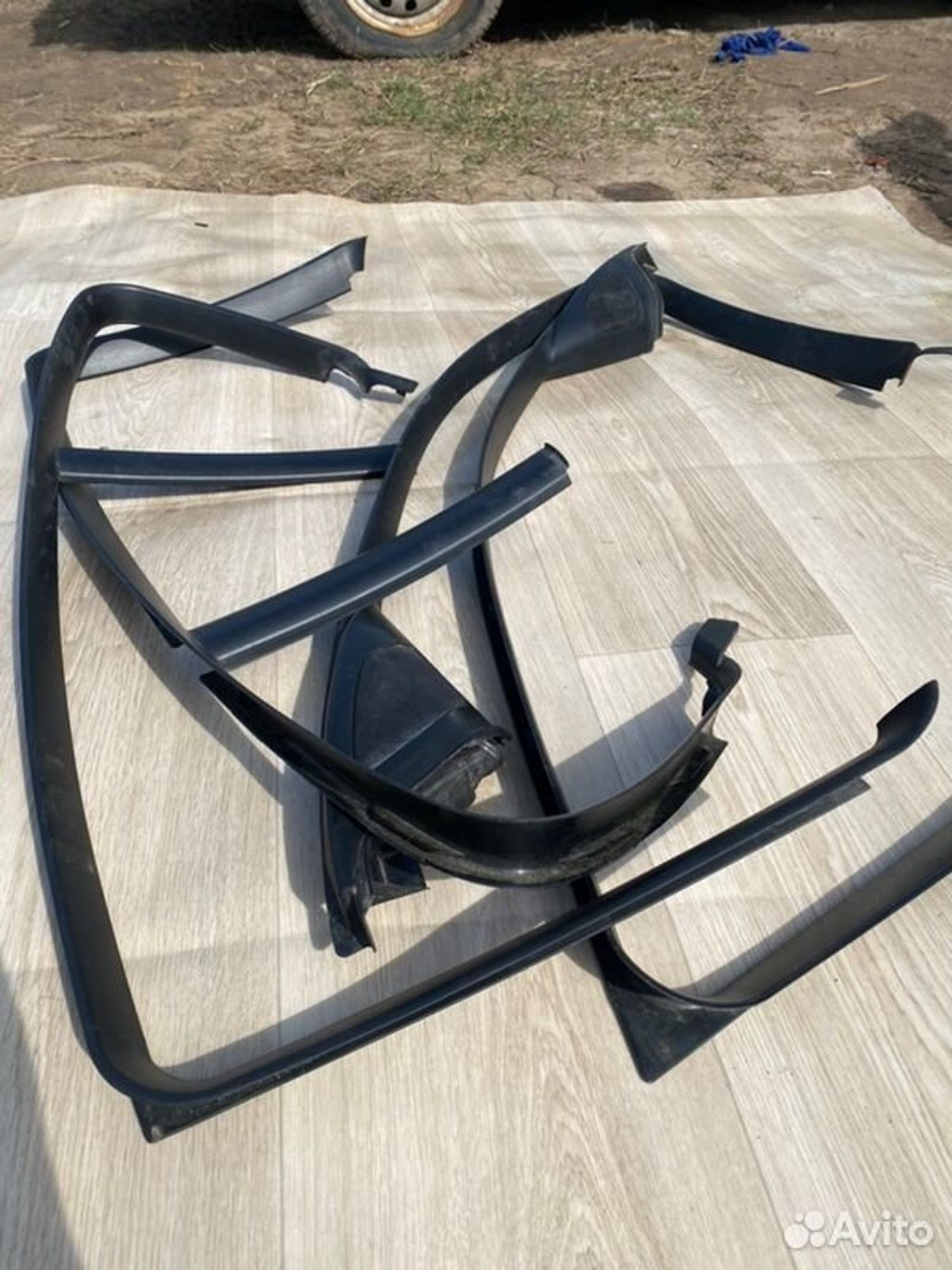 Уплотнитель стекла двери Bmw 1 E87 M47D20 2006, 1000 рублей, Семиозерка