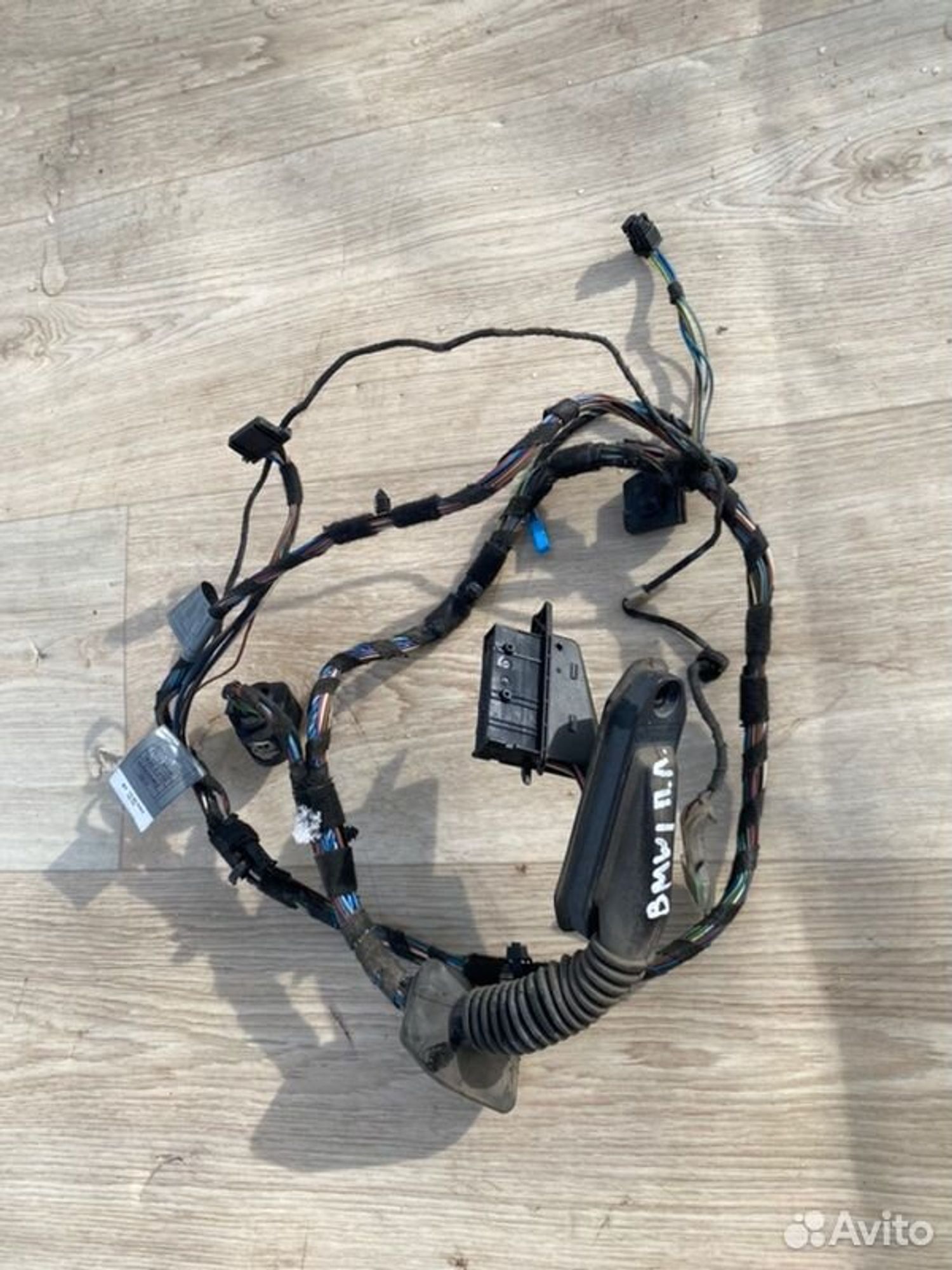 Проводка двери передняя левая Bmw 1 E87 M47D20, 1000 рублей, Семиозерка