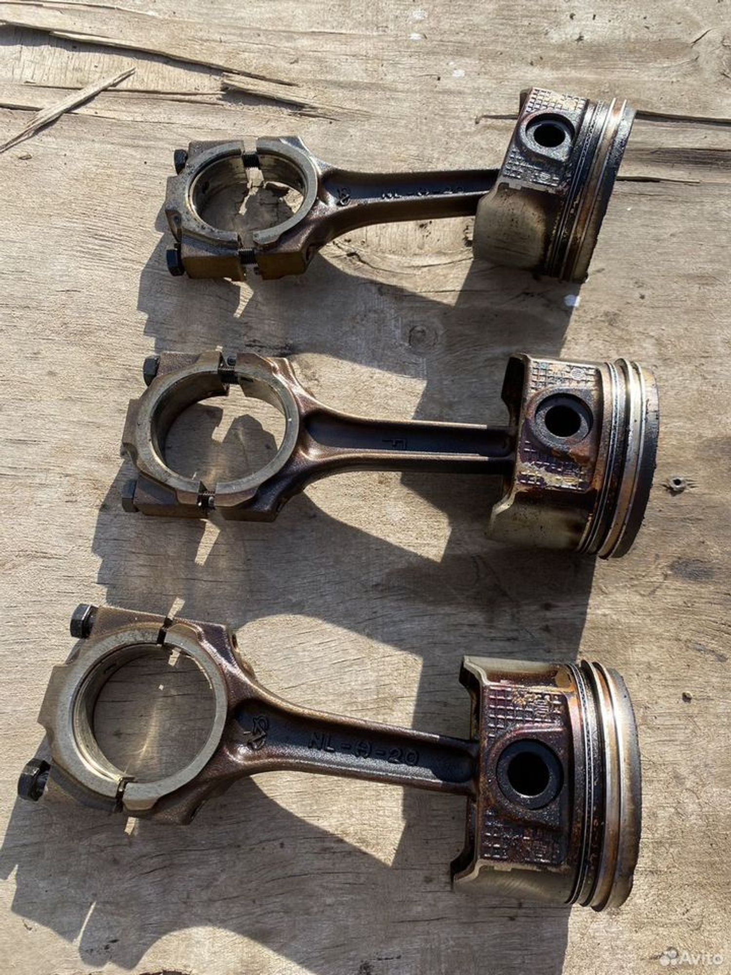 Поршень с шатуном chery bonus, 1500 рублей, Семиозерка