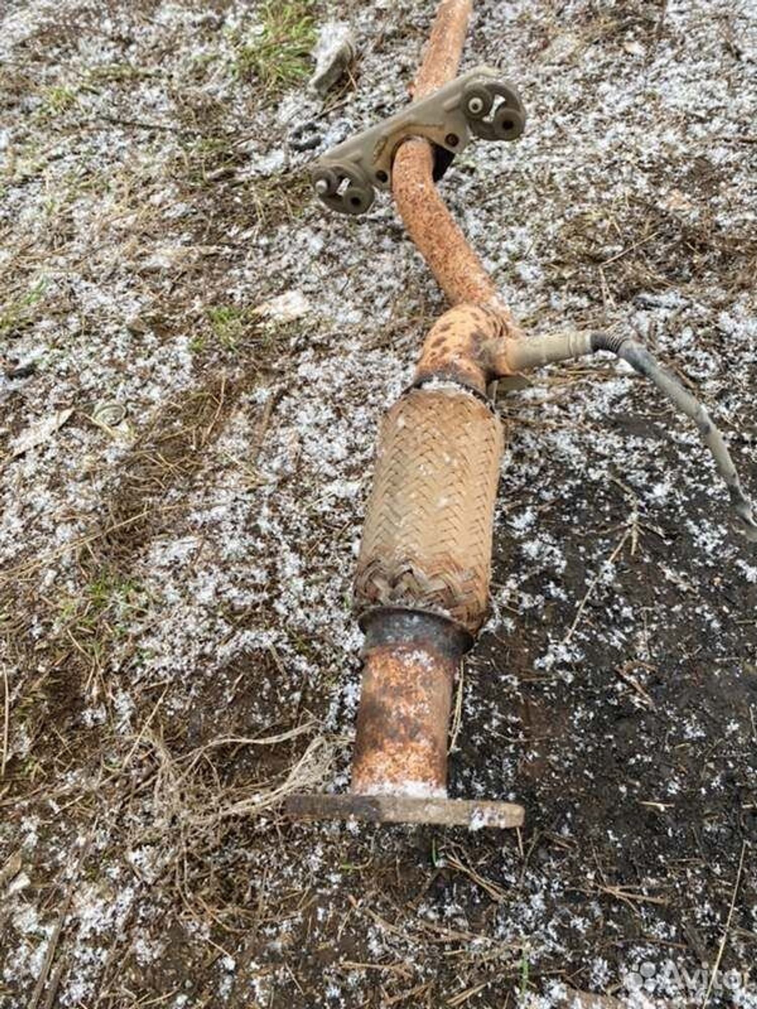 Глушитель в сборе Hyundai Getz хетчбек 5 дв. G4EE, 5000 рублей, Семиозерка