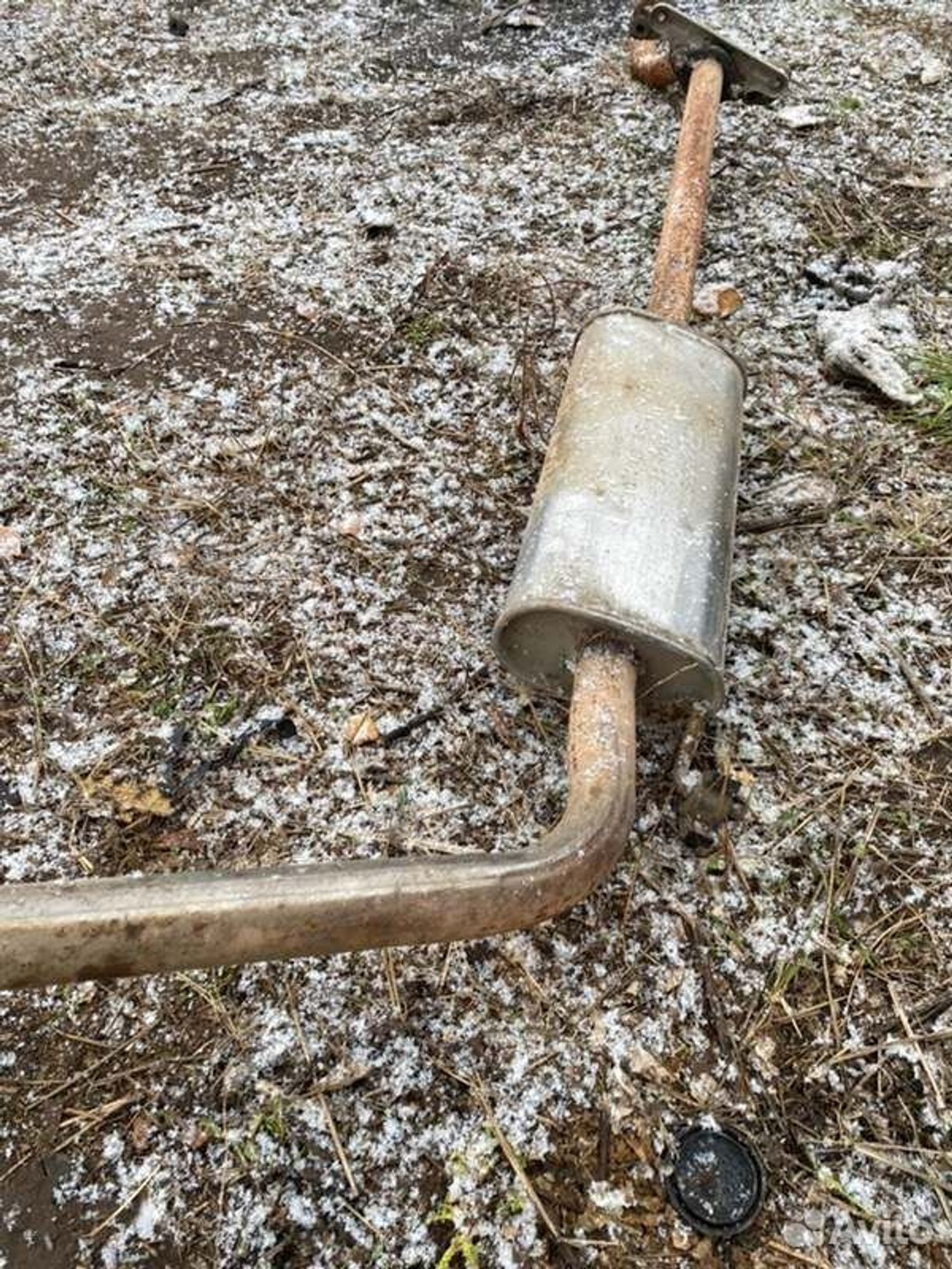 Глушитель в сборе Hyundai Getz хетчбек 5 дв. G4EE, 5000 рублей, Семиозерка