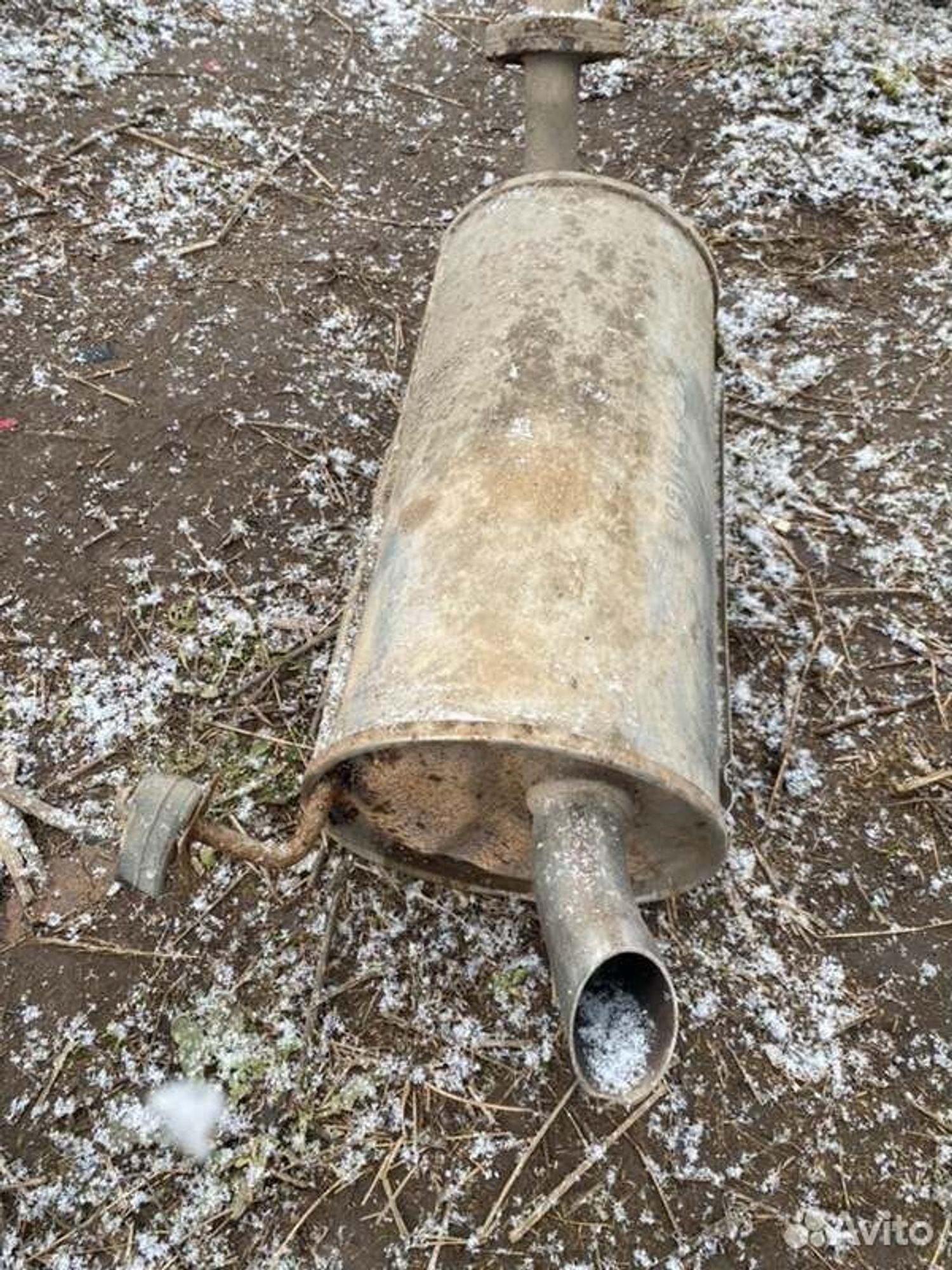 Глушитель в сборе Hyundai Getz хетчбек 5 дв. G4EE, 5000 рублей, Семиозерка