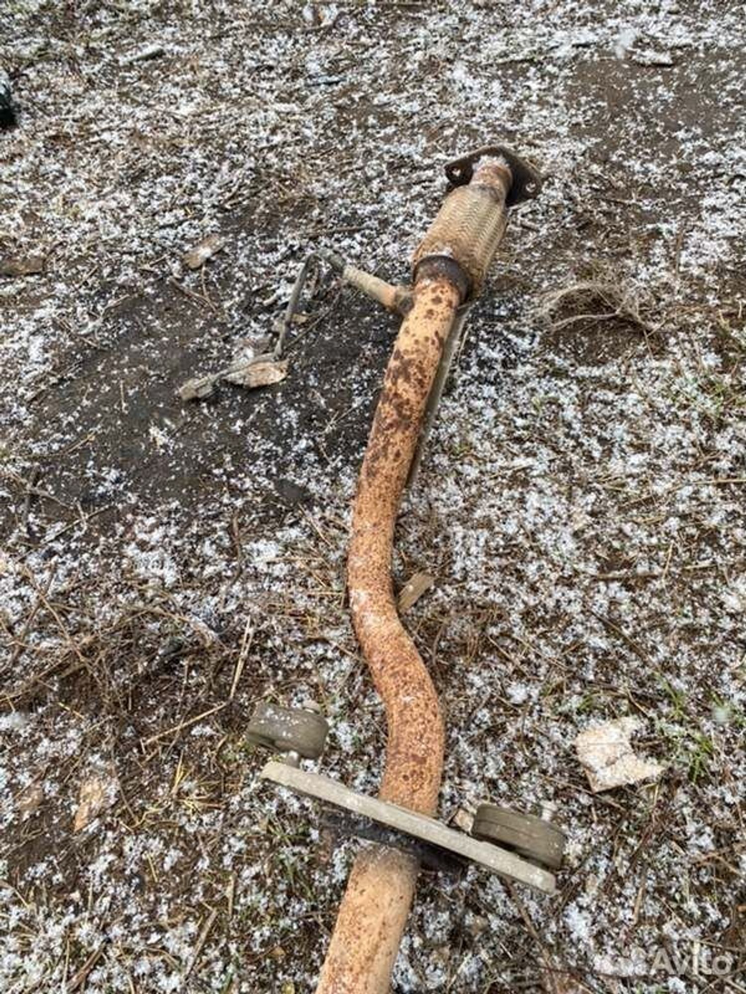 Глушитель в сборе Hyundai Getz хетчбек 5 дв. G4EE, 5000 рублей, Семиозерка