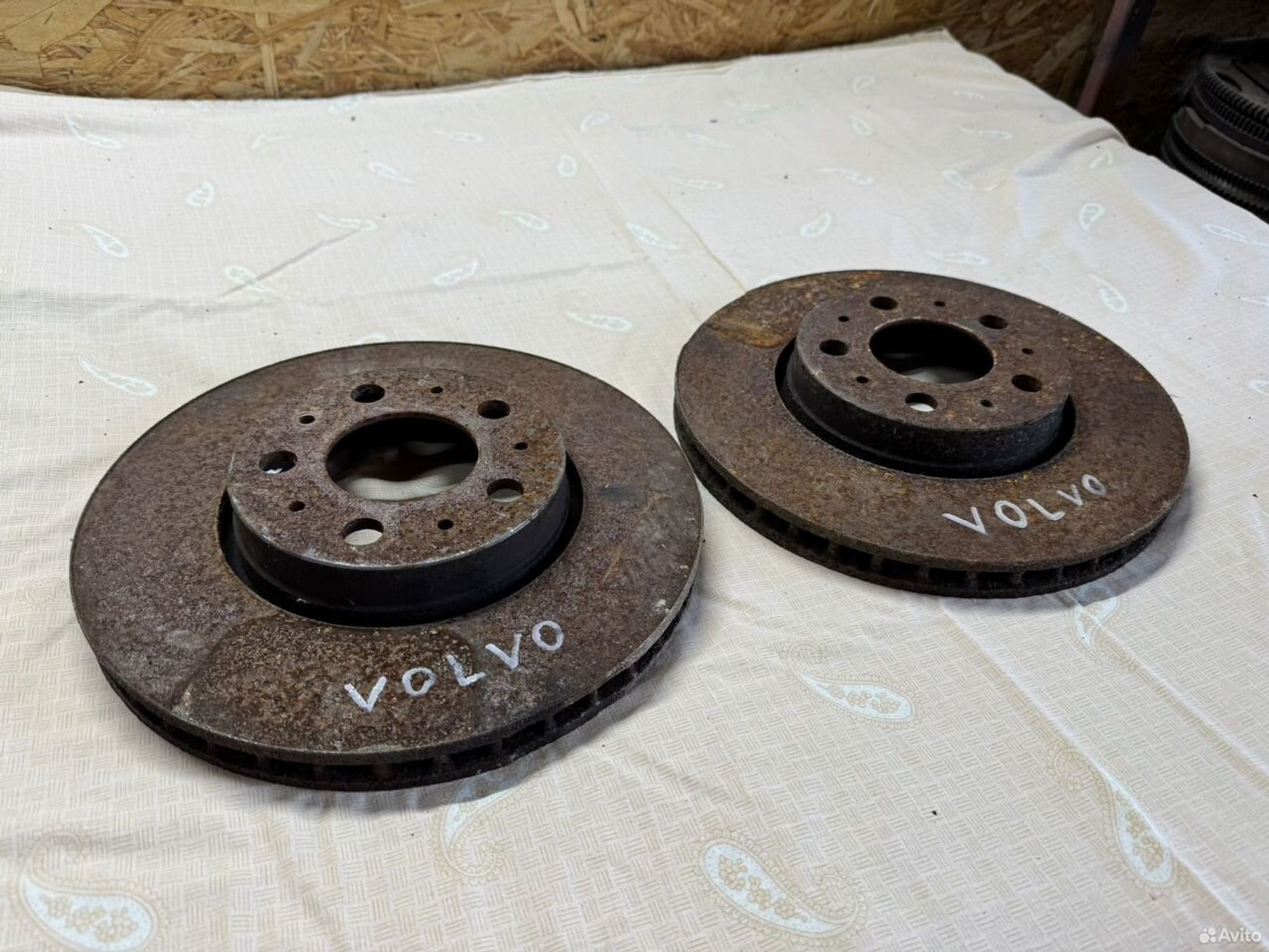 Диски тормозные передние Volvo XC70 S60, 2500 рублей, Семиозерка