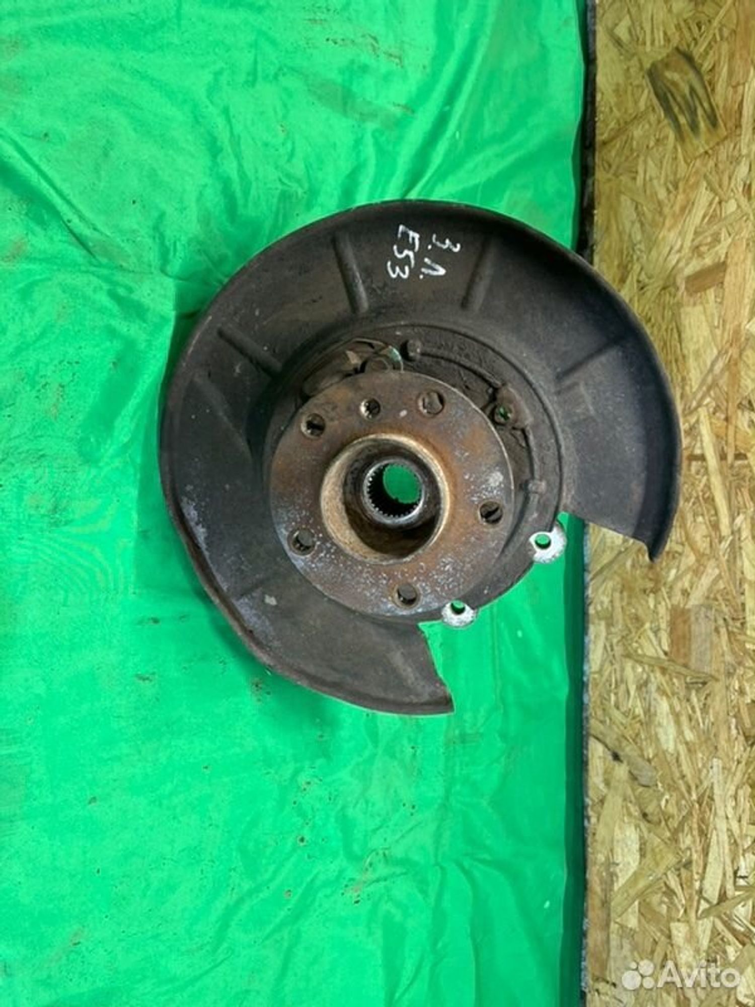 Кулак поворотный задний левый Bmw X5 E53 M54B30, 3000 рублей, Семиозерка