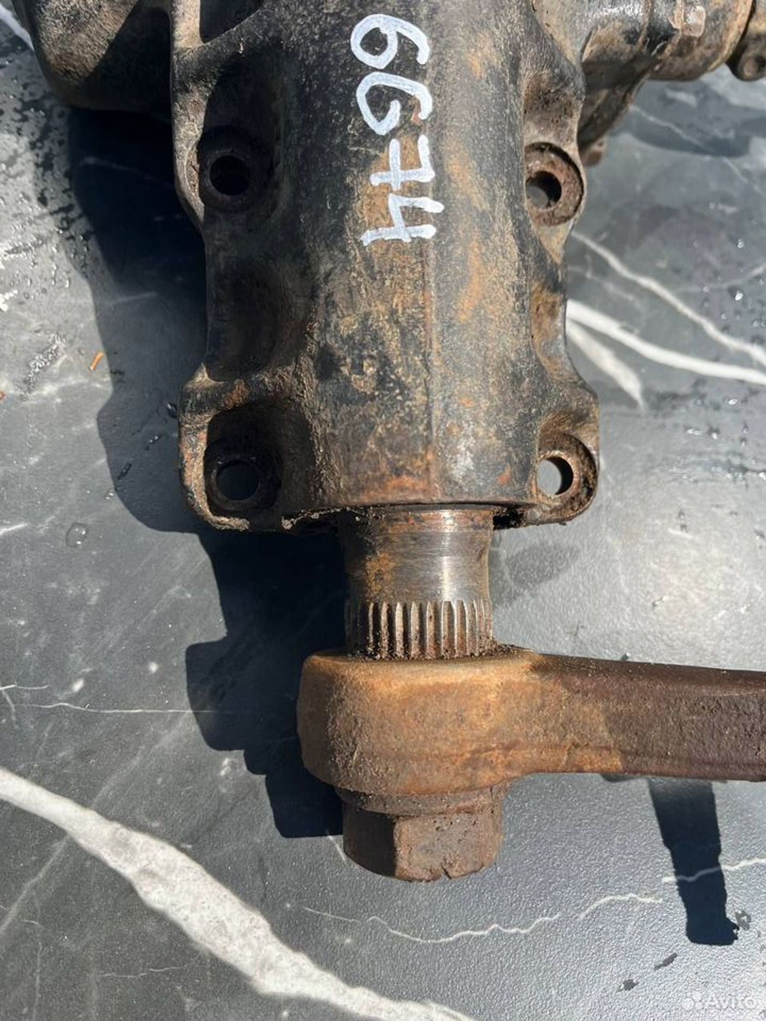 Рулевой редуктор mitsubishi pajero 2, 9500 рублей, Семиозерка