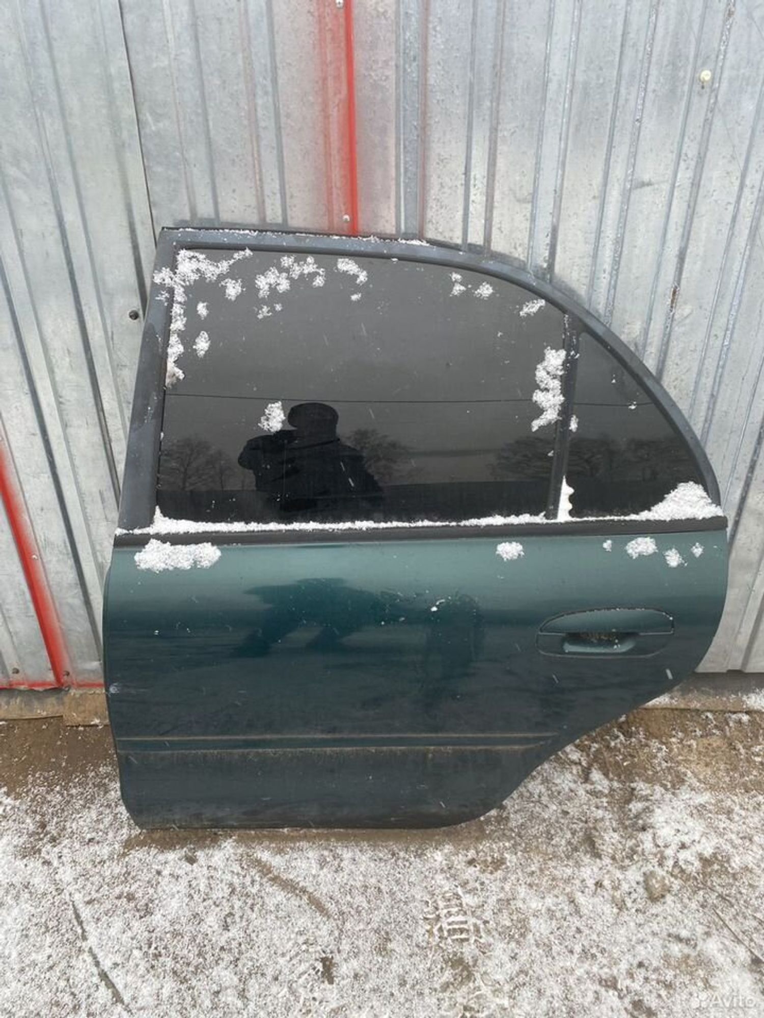 Дверь задняя левая mitsubishi galant 7, 3500 рублей, Семиозерка