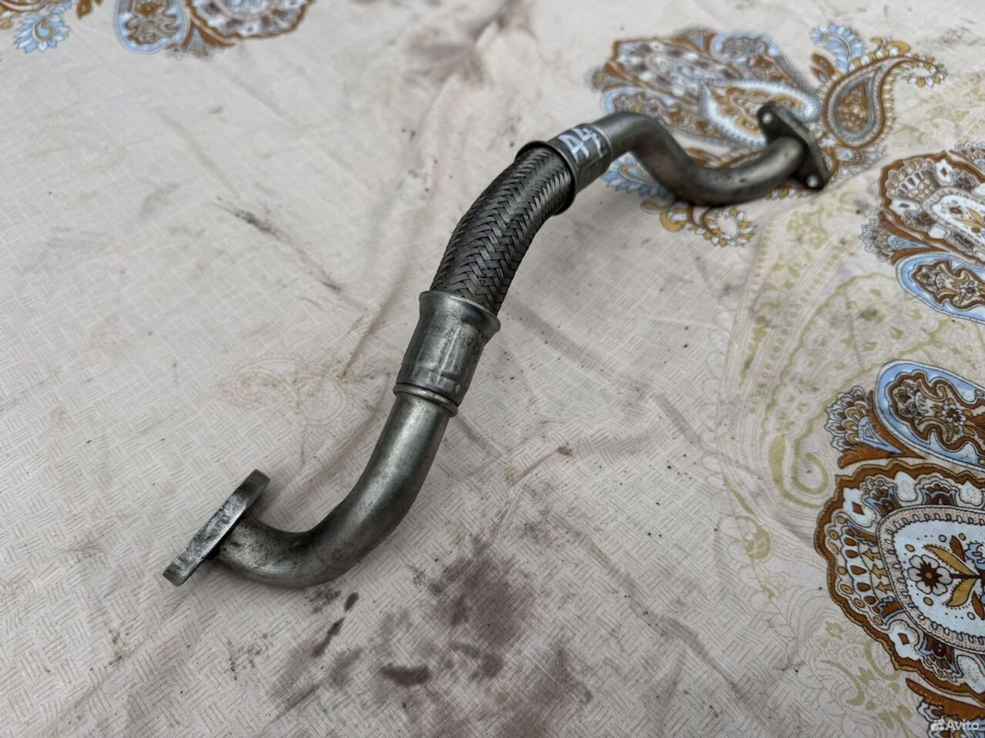 Трубка слива масла с турбины Audi A4 B6 B7, 2000 рублей, Семиозерка