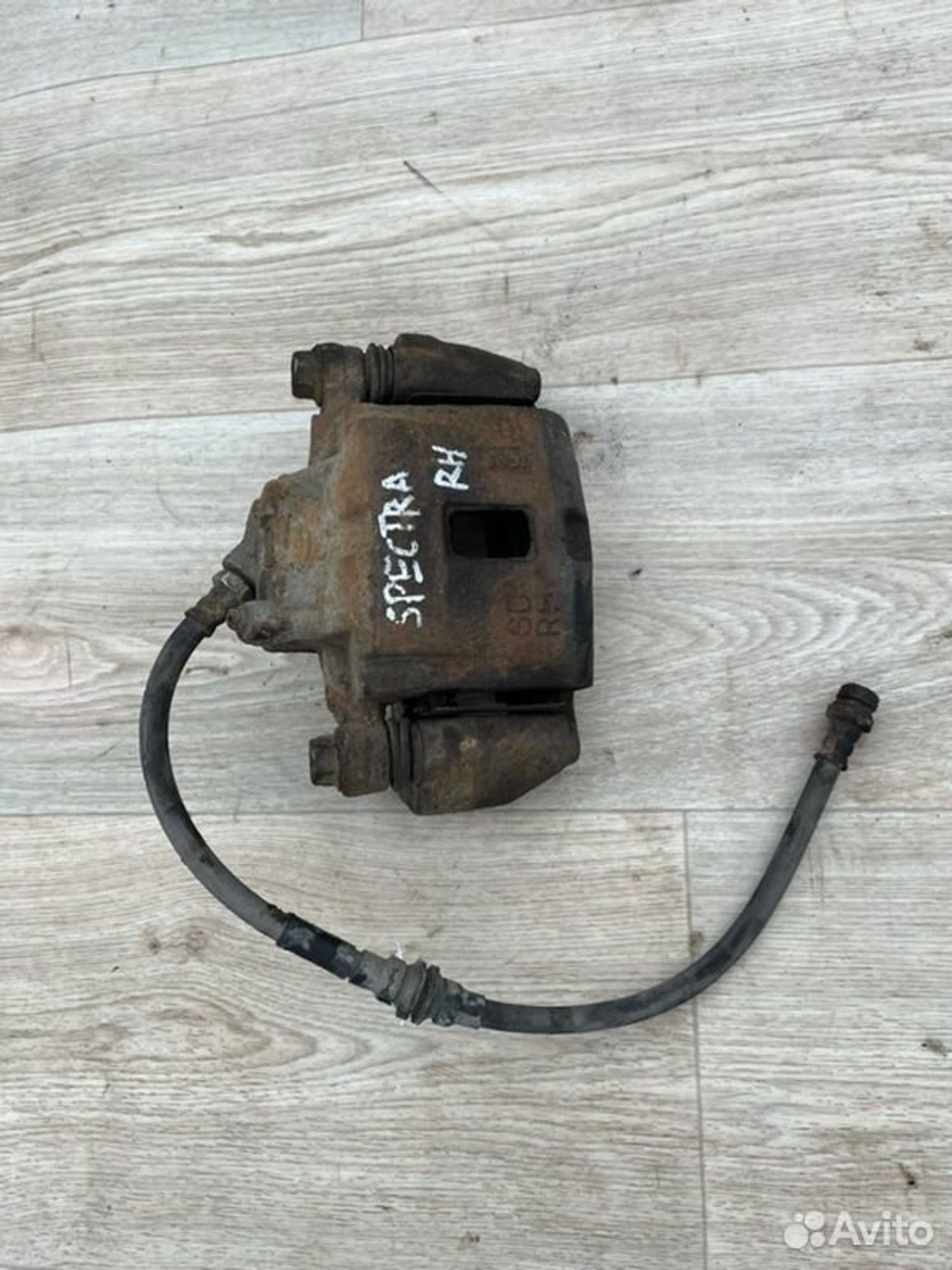 Суппорт тормозной передний правый Kia Spectra SD, 2500 рублей, Семиозерка