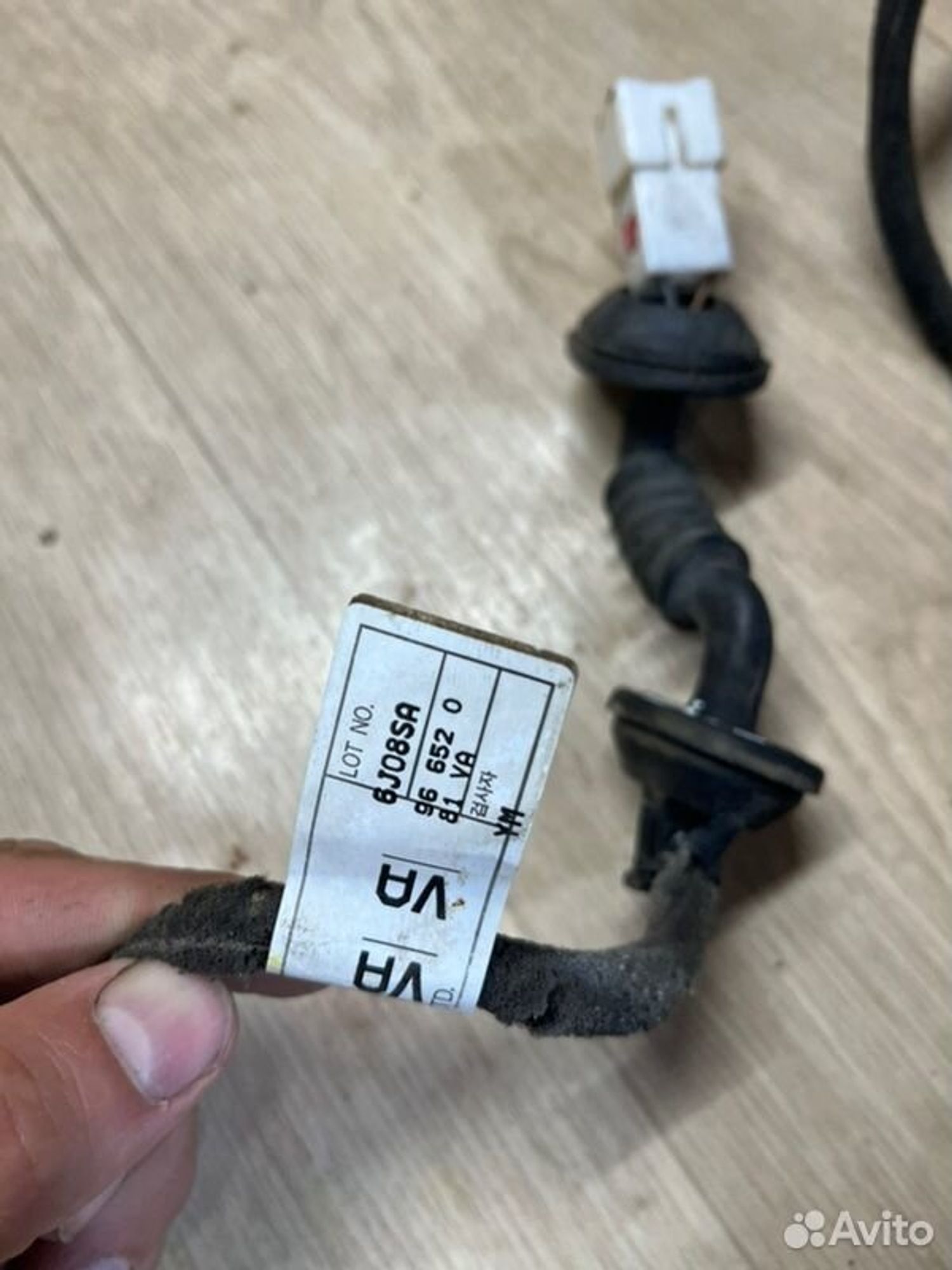 Проводка двери задняя правая Chevrolet Aveo T250, 600 рублей, Семиозерка