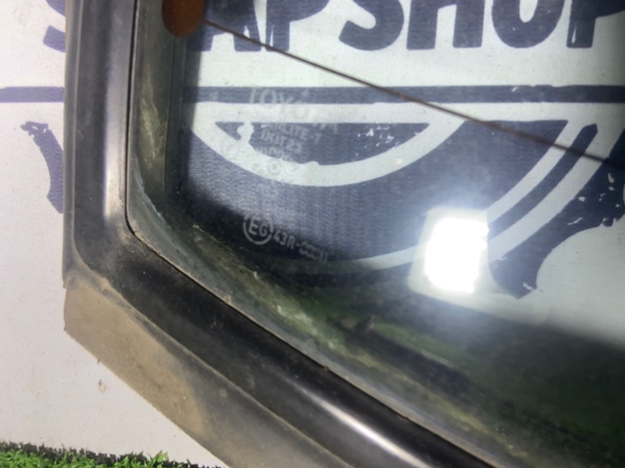 Стекло заднее Toyota Corsa 1992 6481116280 EL43 5E-FE, заднее, 1000 рублей, Сосновоборск