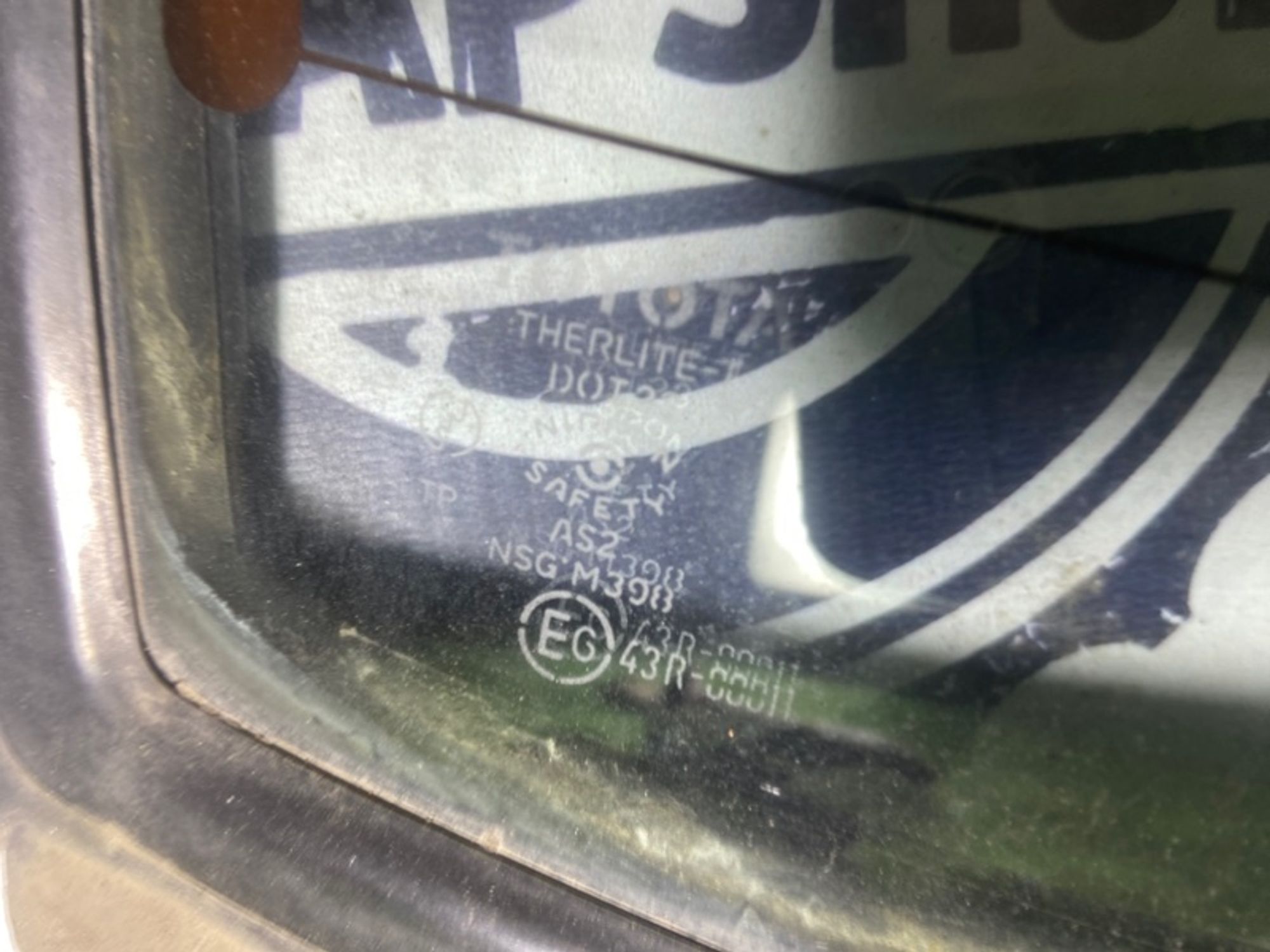 Стекло заднее Toyota Corsa 1992 6481116280 EL43 5E-FE, заднее, 1000 рублей, Сосновоборск