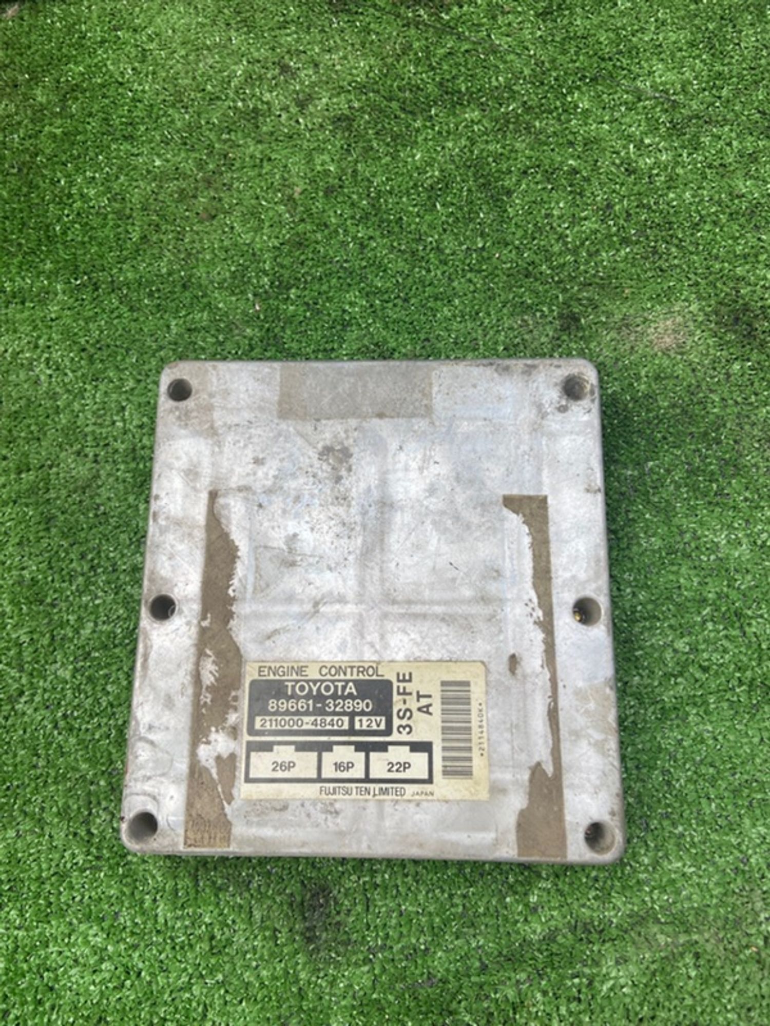 Блок управления двигателем Toyota vista 1997 2203074071 SV40 3S-FE, 600 рублей, Сосновоборск
