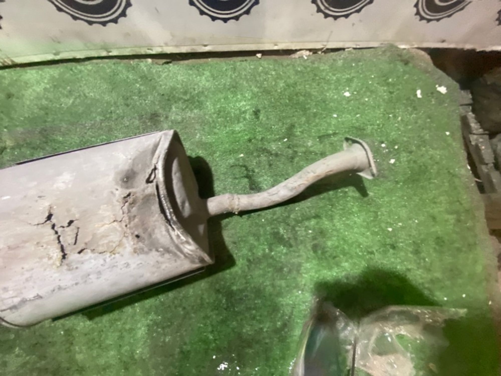 Задняя часть глушителя honda civic 1992 18030SR4J10 EG8 D15B VTEC, 1000 рублей, Сосновоборск