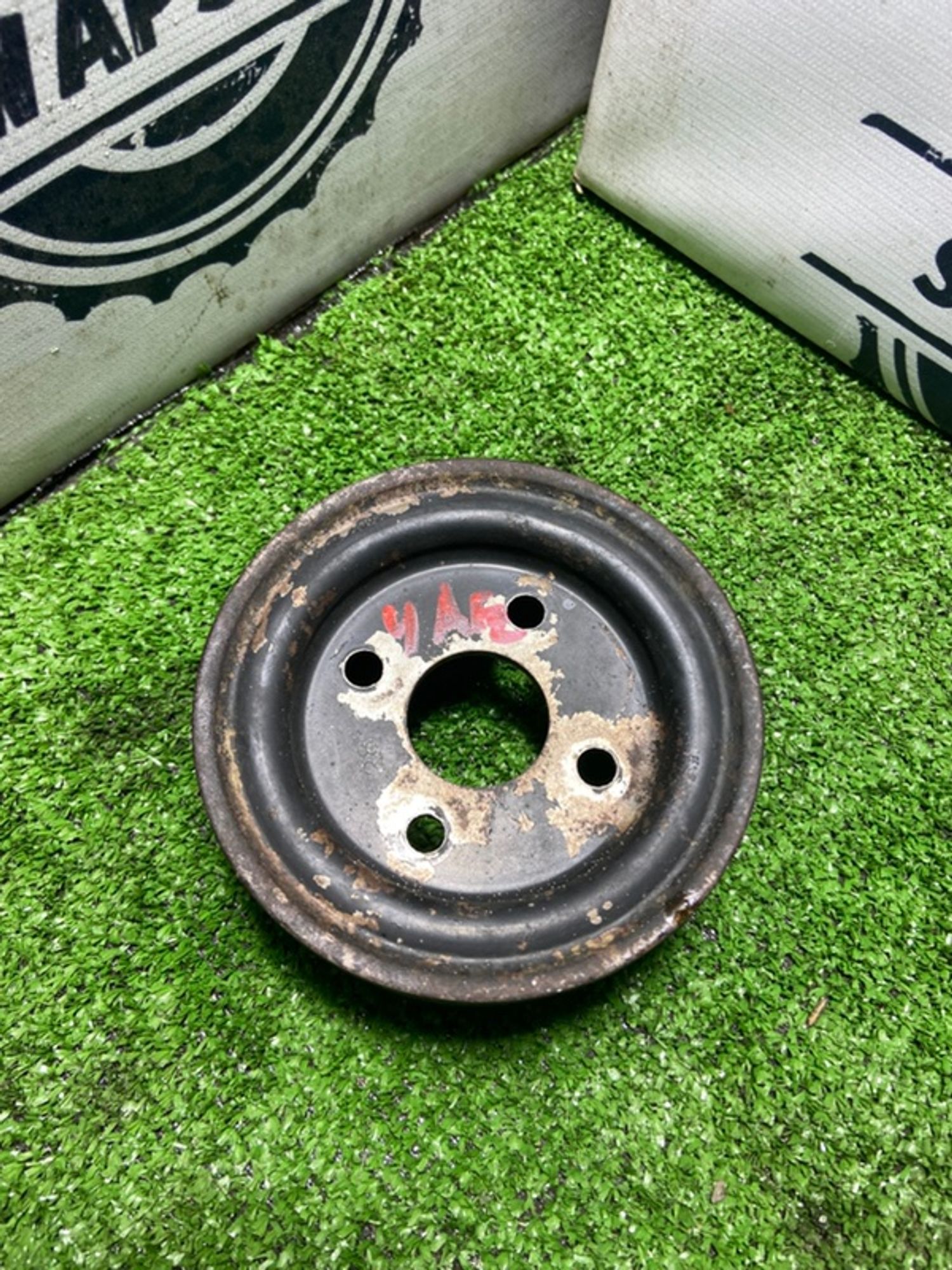 Шкив помпы Toyota sprinter 1994 1637115071 AE100 4A-FE, 600 рублей, Сосновоборск