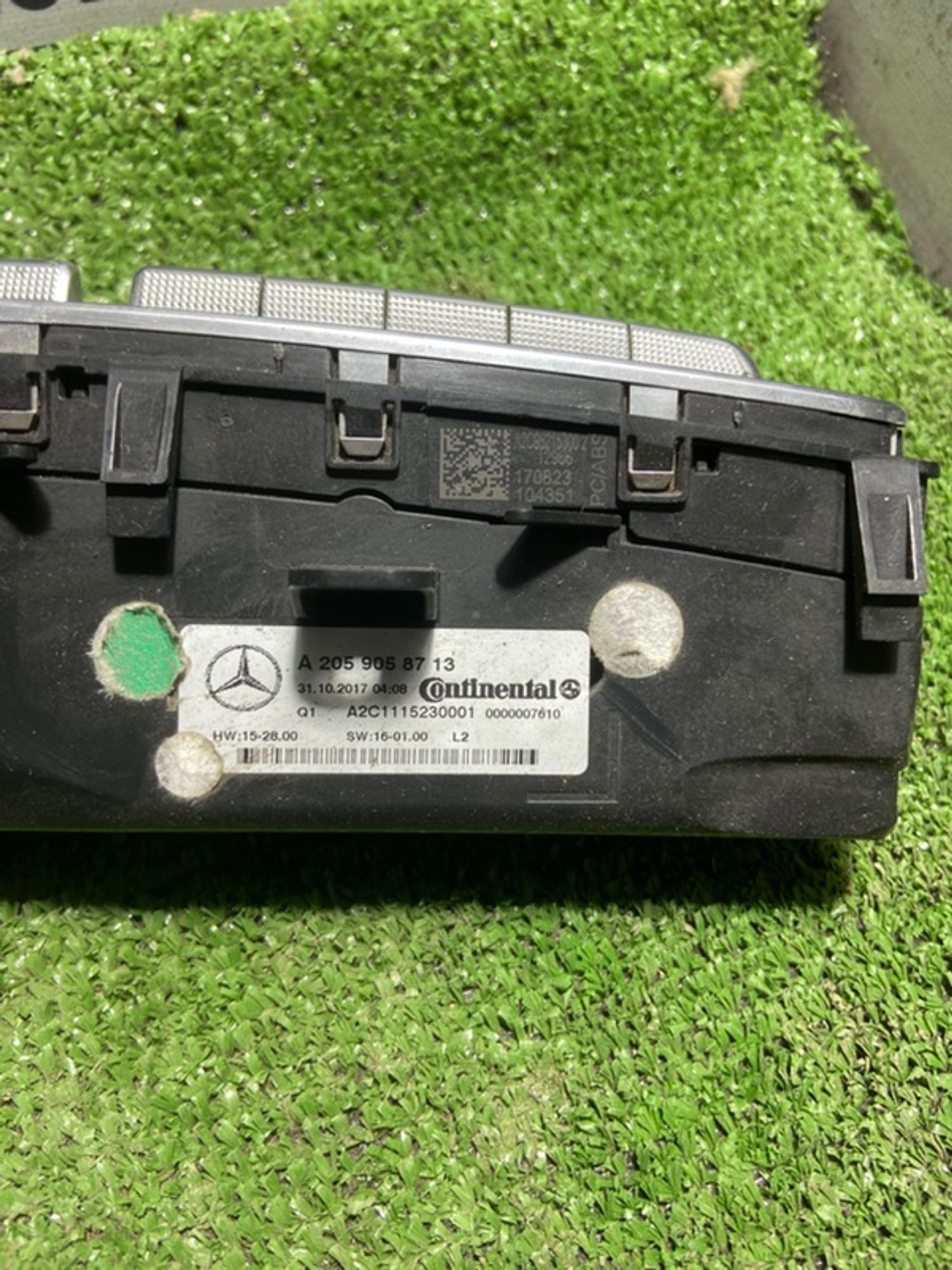 Блок управления климат-контролем Mercedes s-class A2218704858 W221, 5300 рублей, Сосновоборск