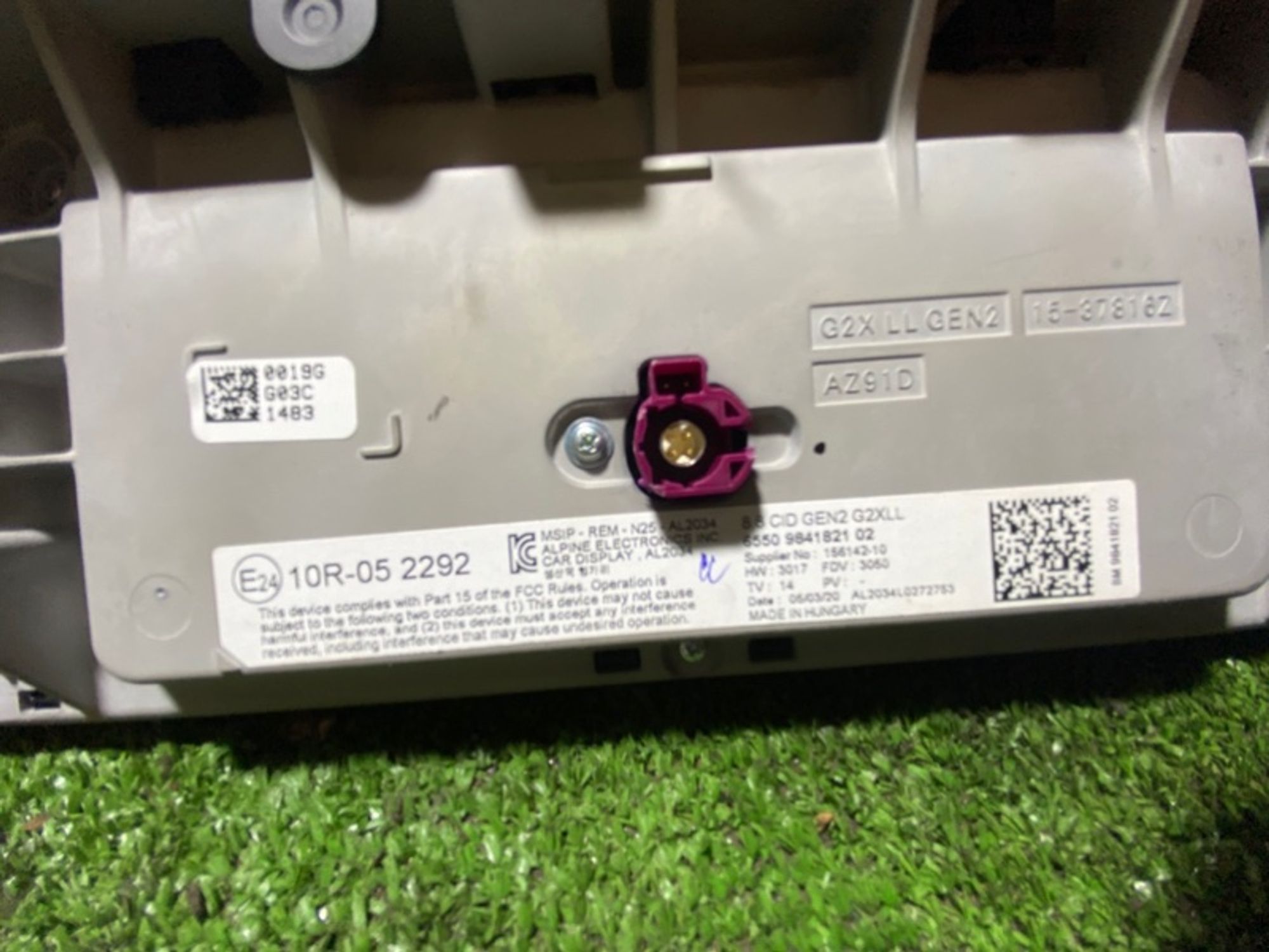 Монитор bmw 3-Series 2018 65507927753 G20 B47D20, 30000 рублей, Сосновоборск