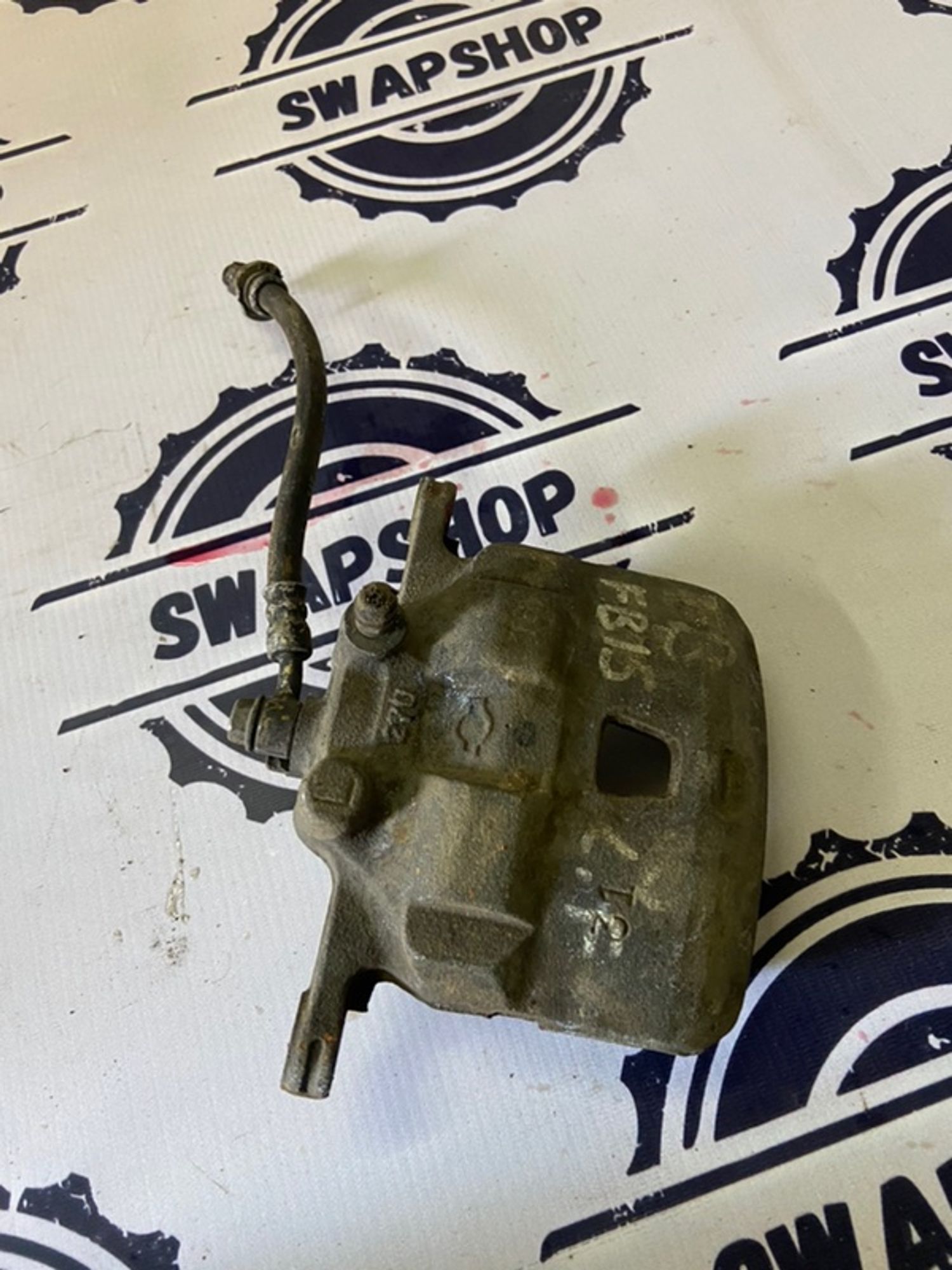 Суппорт тормозной nissan sunny 2000 410114M400 B15 QJ15, передний левый, 1500 рублей, Сосновоборск