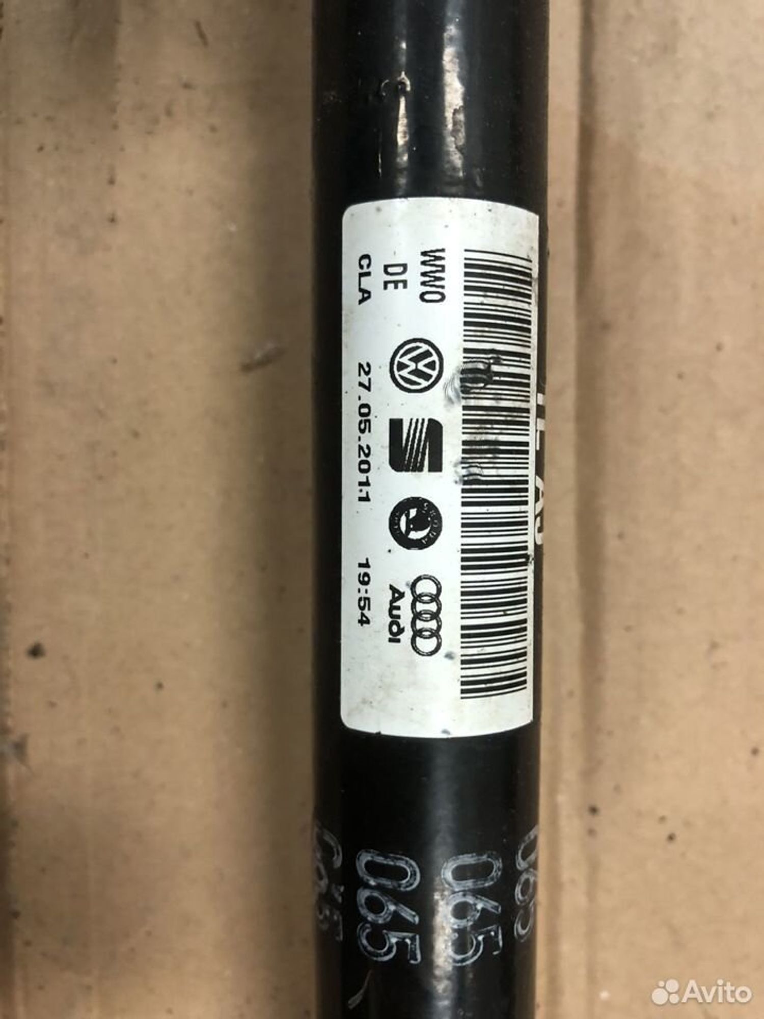 Привод передний левый Volkswagen Passat B7 1.4, 5000 рублей, Москва