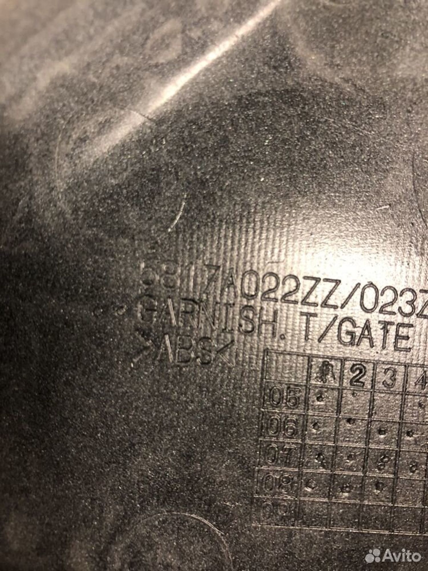 Накладка багажника Mitsubishi Outlander II XL, 1500 рублей, Москва