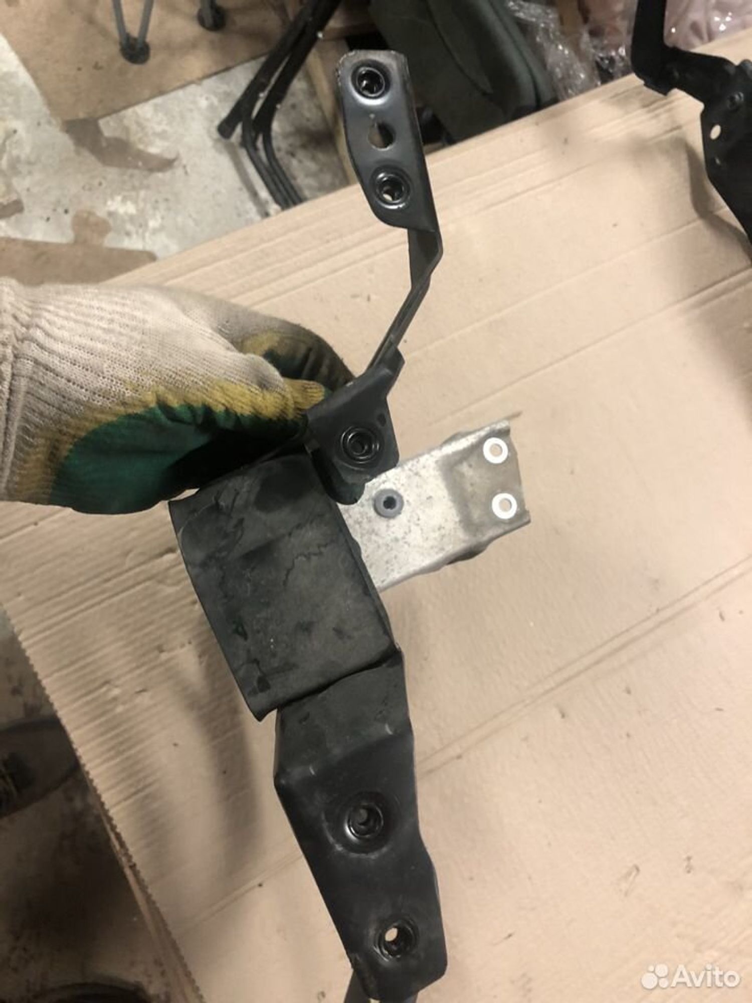 Кронштейн фары правый bmw 5 Е60 с усилителем, 4000 рублей, Москва