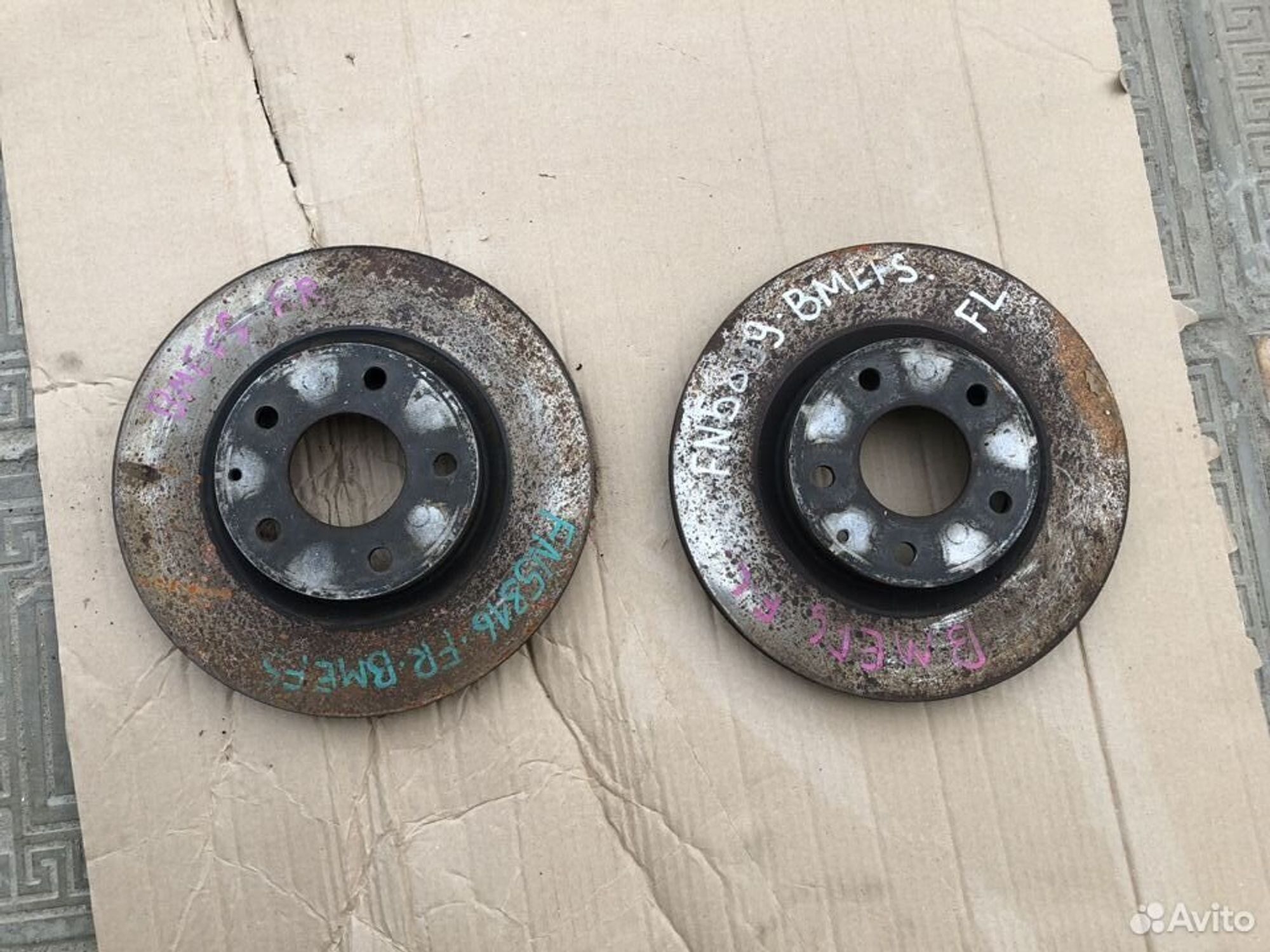 Диски тормозные передние Mazda 3 BM комплект, 5000 рублей, Москва