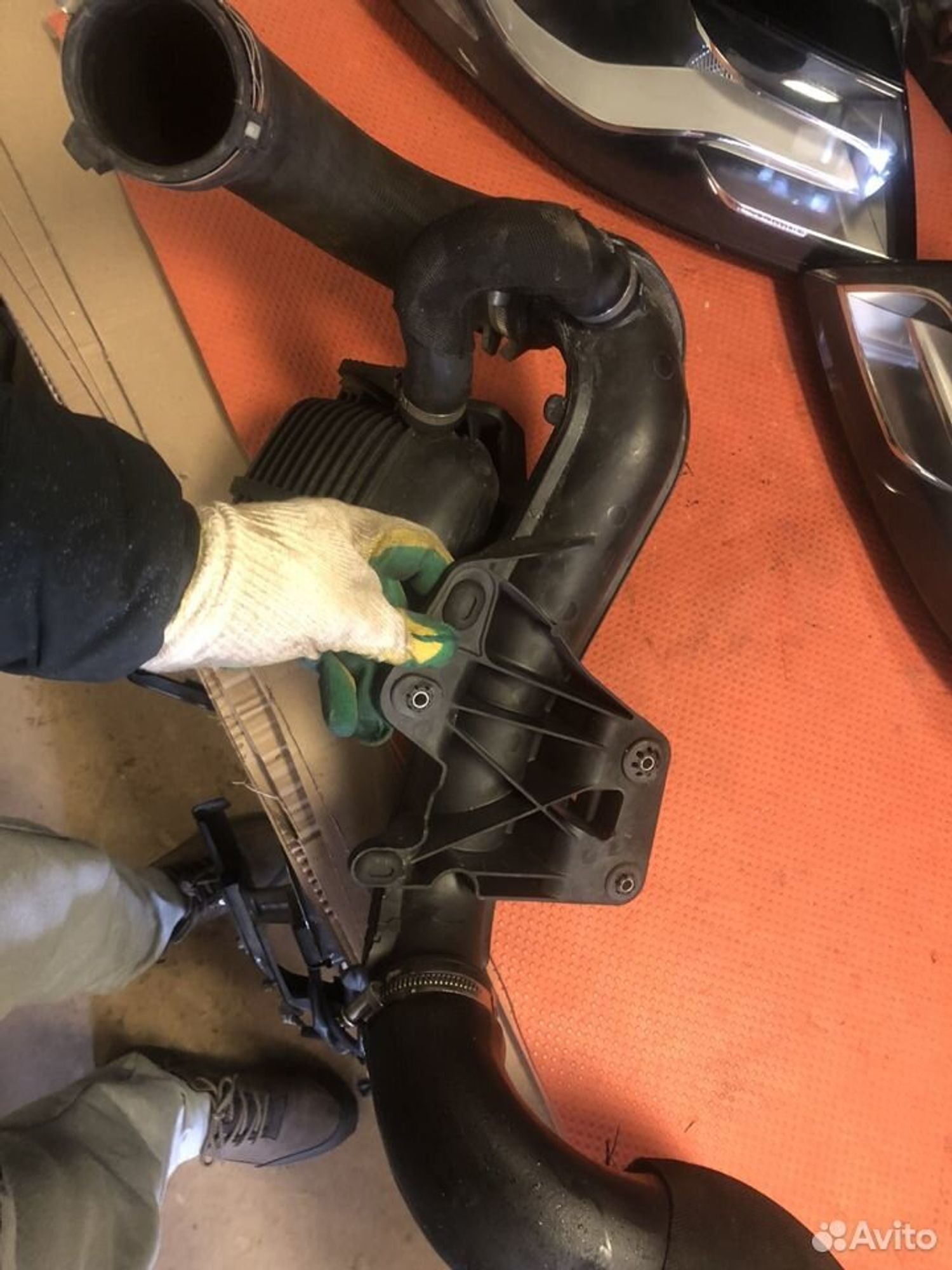 Патрубок воздухозаборника Audi A4 B8, 9500 рублей, Москва